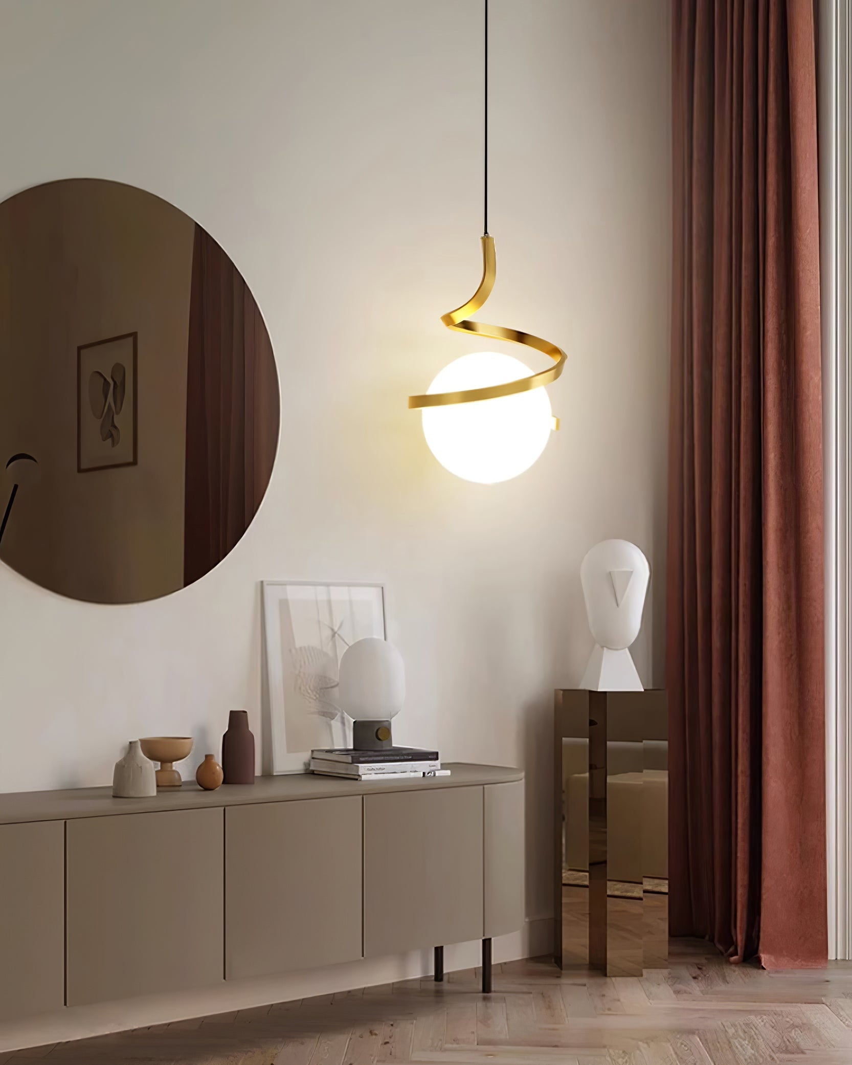 Wire Pendant Lamp