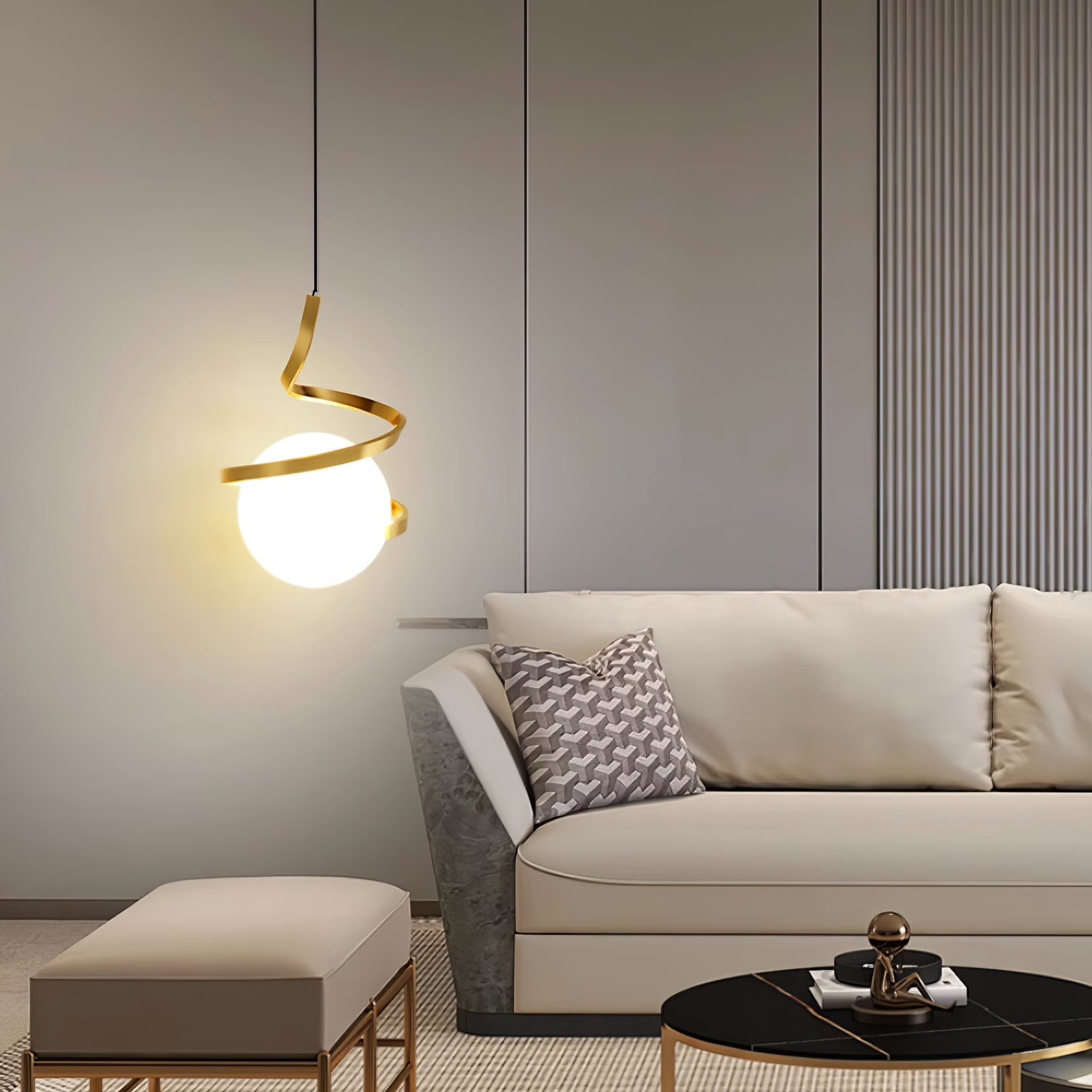 Wire Pendant Lamp