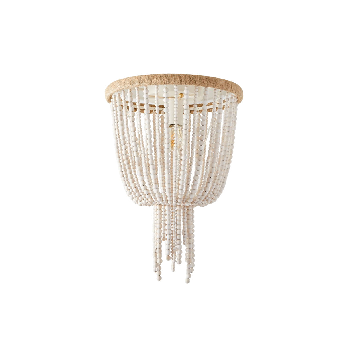 Ildvuvyn Modern Beaded Metal Rope Ceiling Lamp - Neutralighting