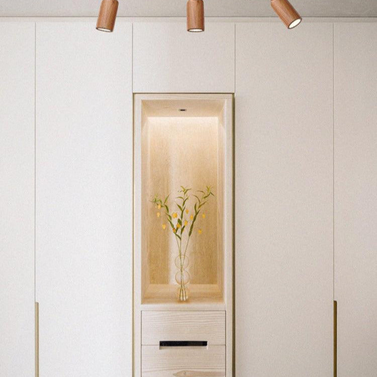Finn Wood Track Ceiling Light Spotlight - Neutralighting
