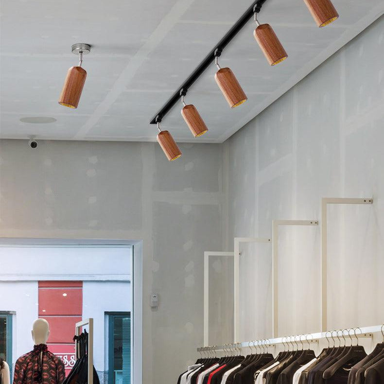 Finn Wood Track Ceiling Light Spotlight - Neutralighting