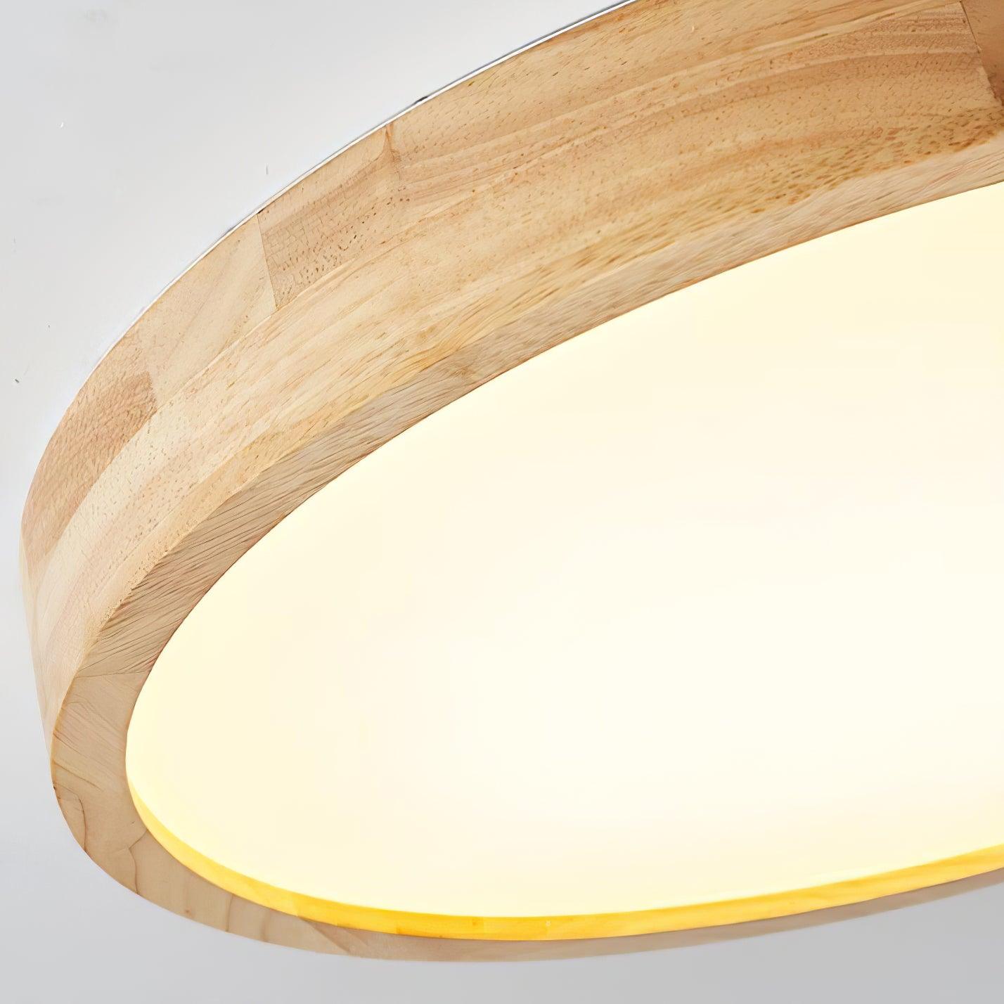 Hano Wooden Geometric Ceiling Light - Neutralighting
