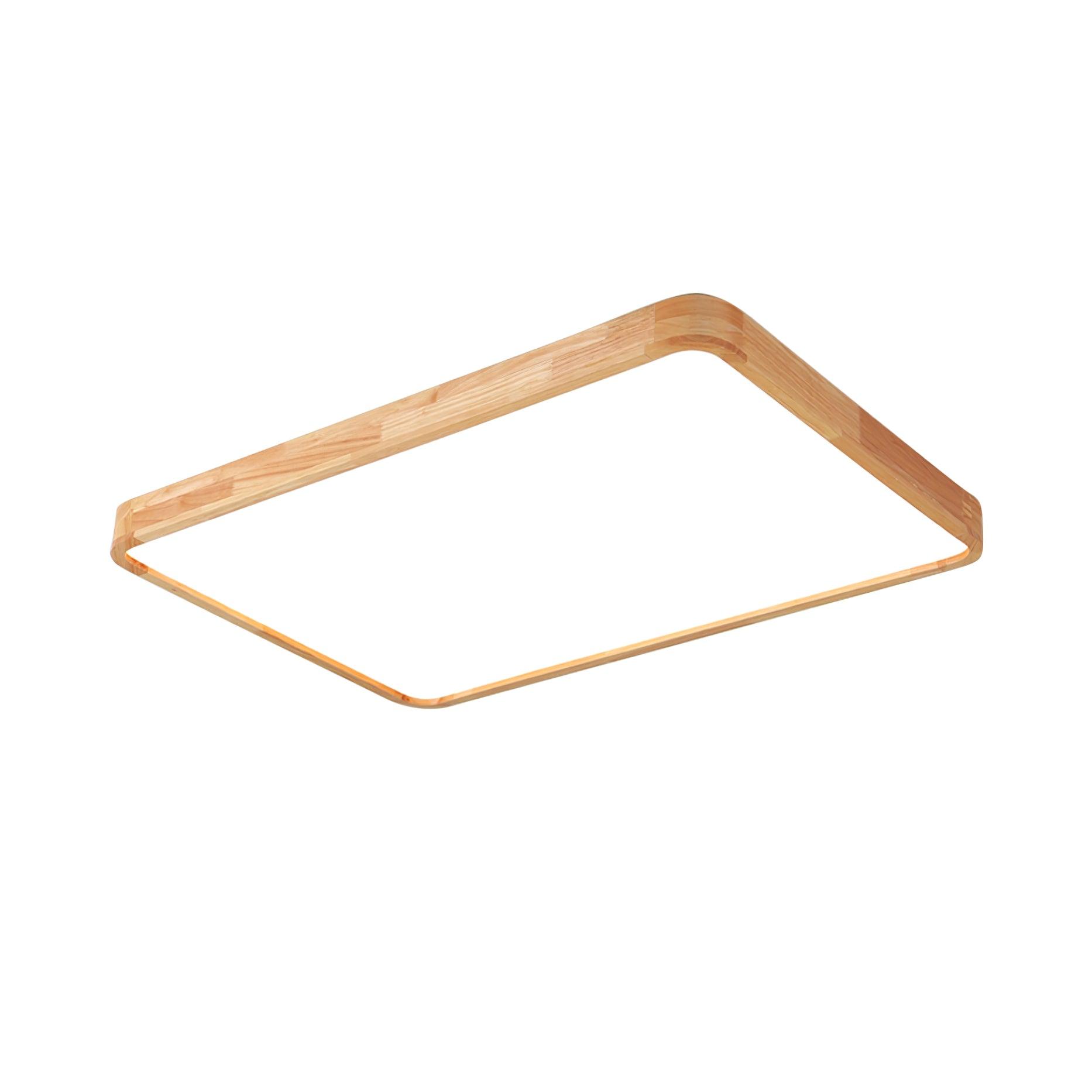 Hano Wooden Geometric Ceiling Light - Neutralighting