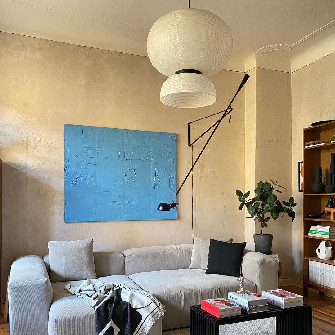 Handcrafted Xuan Paper Hanging Lamp