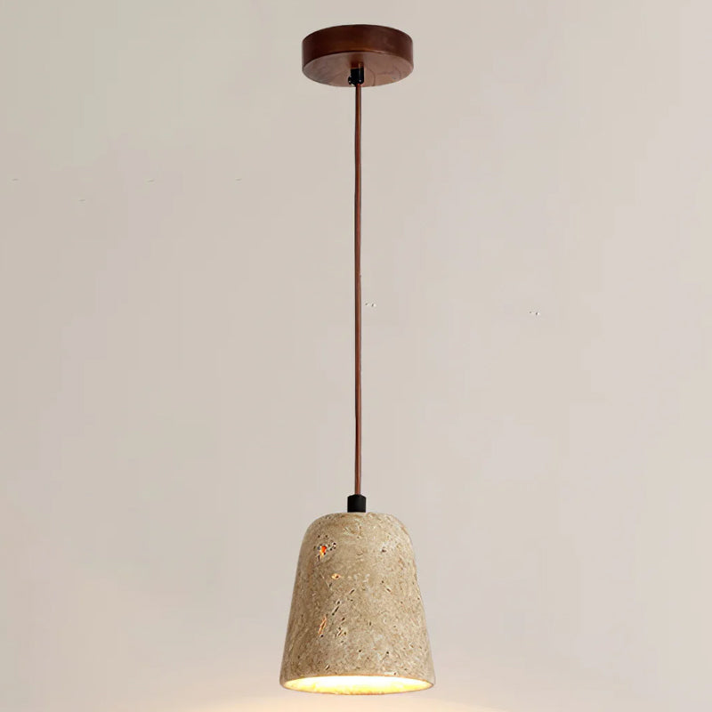 Ritta Travertine Pendant Light Six Style - Neutralighting