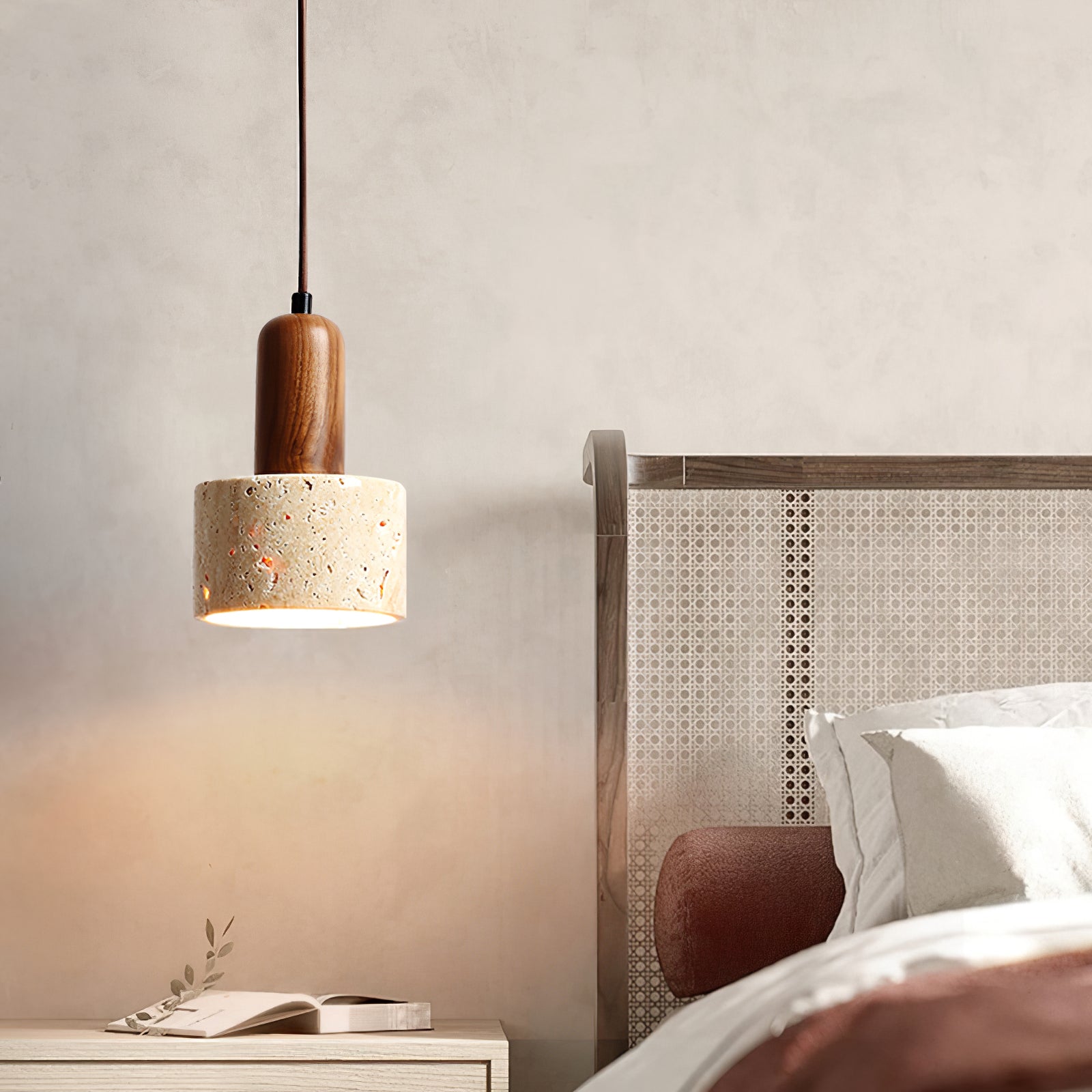 Ritta Travertine Pendant Light Six Style - Neutralighting