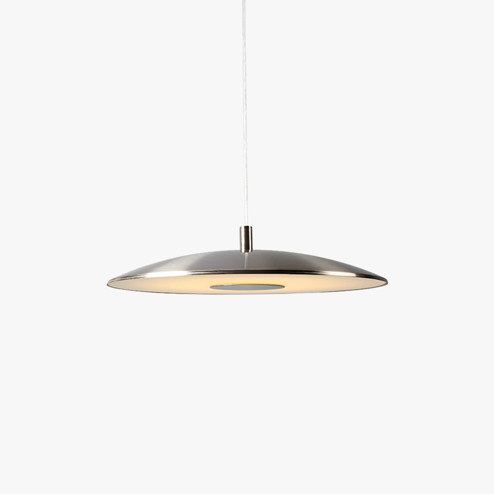 Arisha kitchen Pendant Light White& Nickel Post Modern - Neutralighting