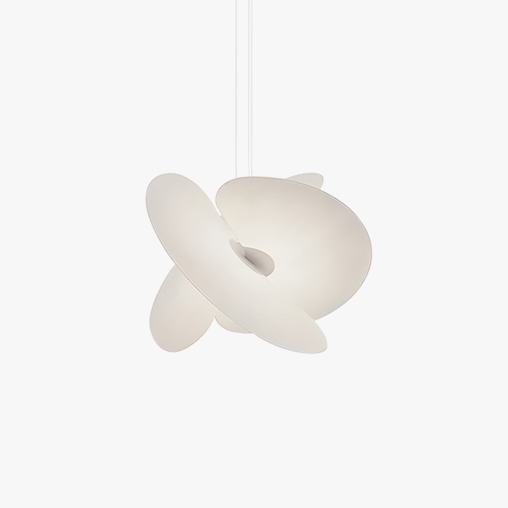 Ritta Chandelier White Nordic Creative Fabric Living Room Dining Room - Neutralighting