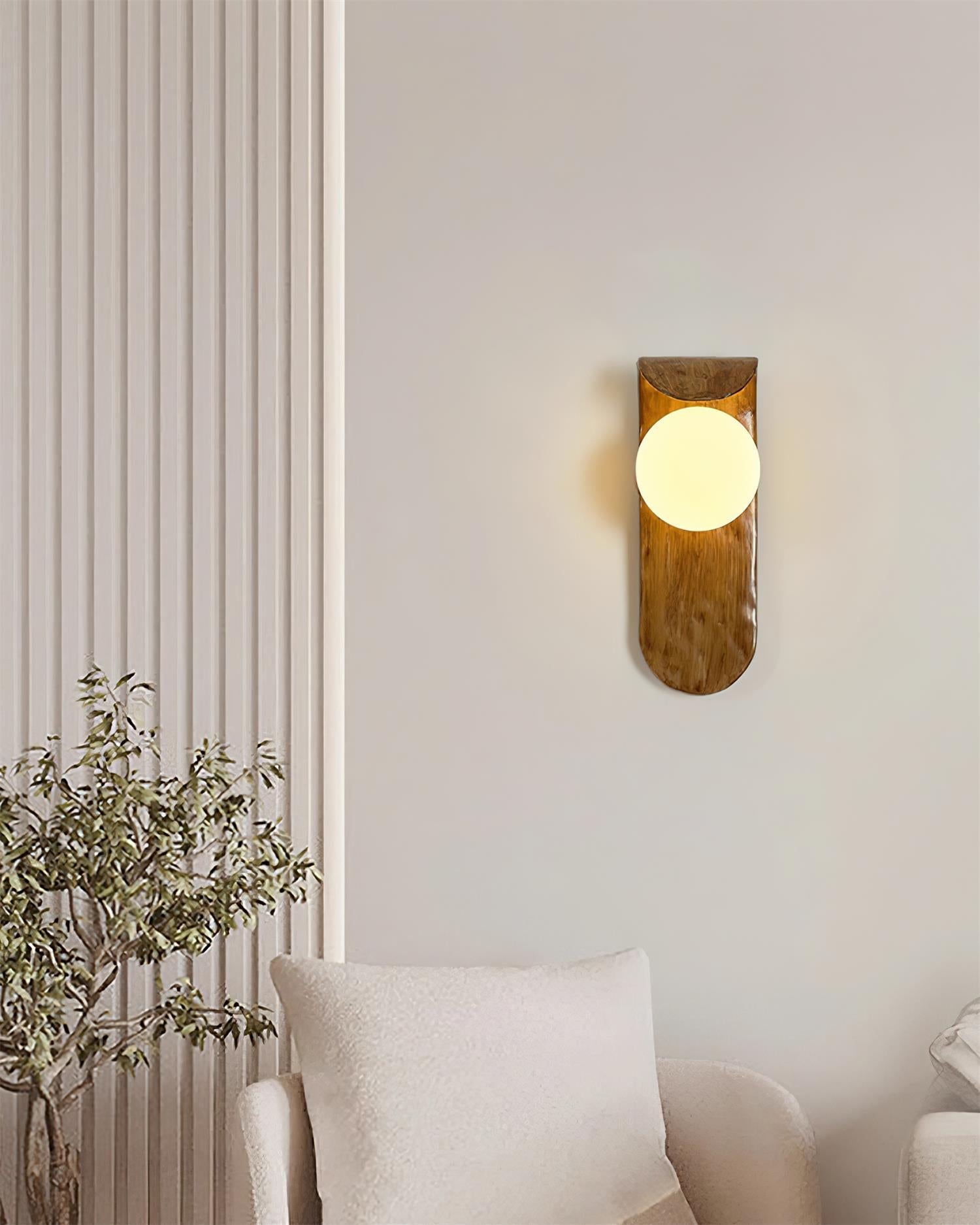 Gavino Wooden Wall Lamp - Neutralighting