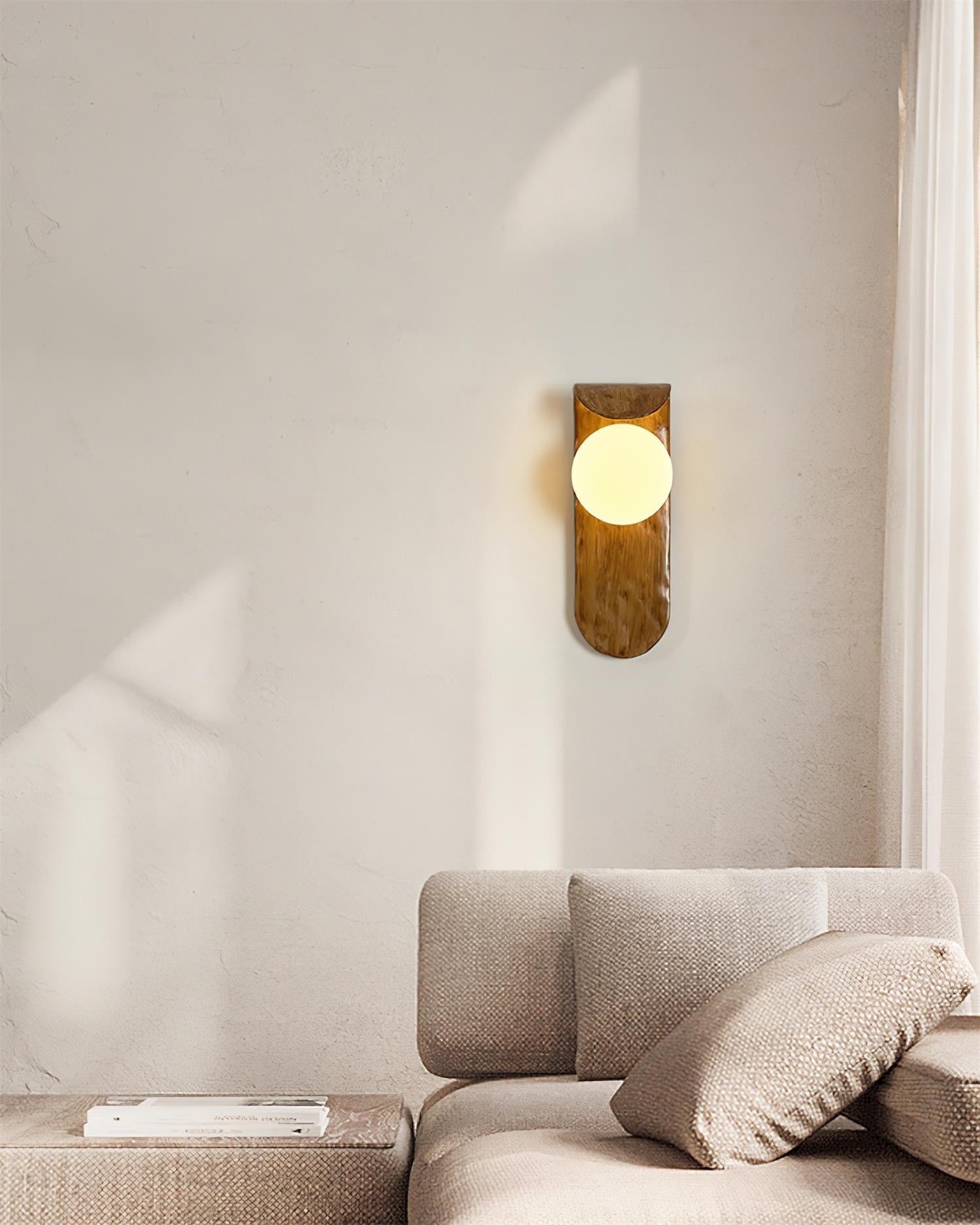 Gavino Wooden Wall Lamp - Neutralighting