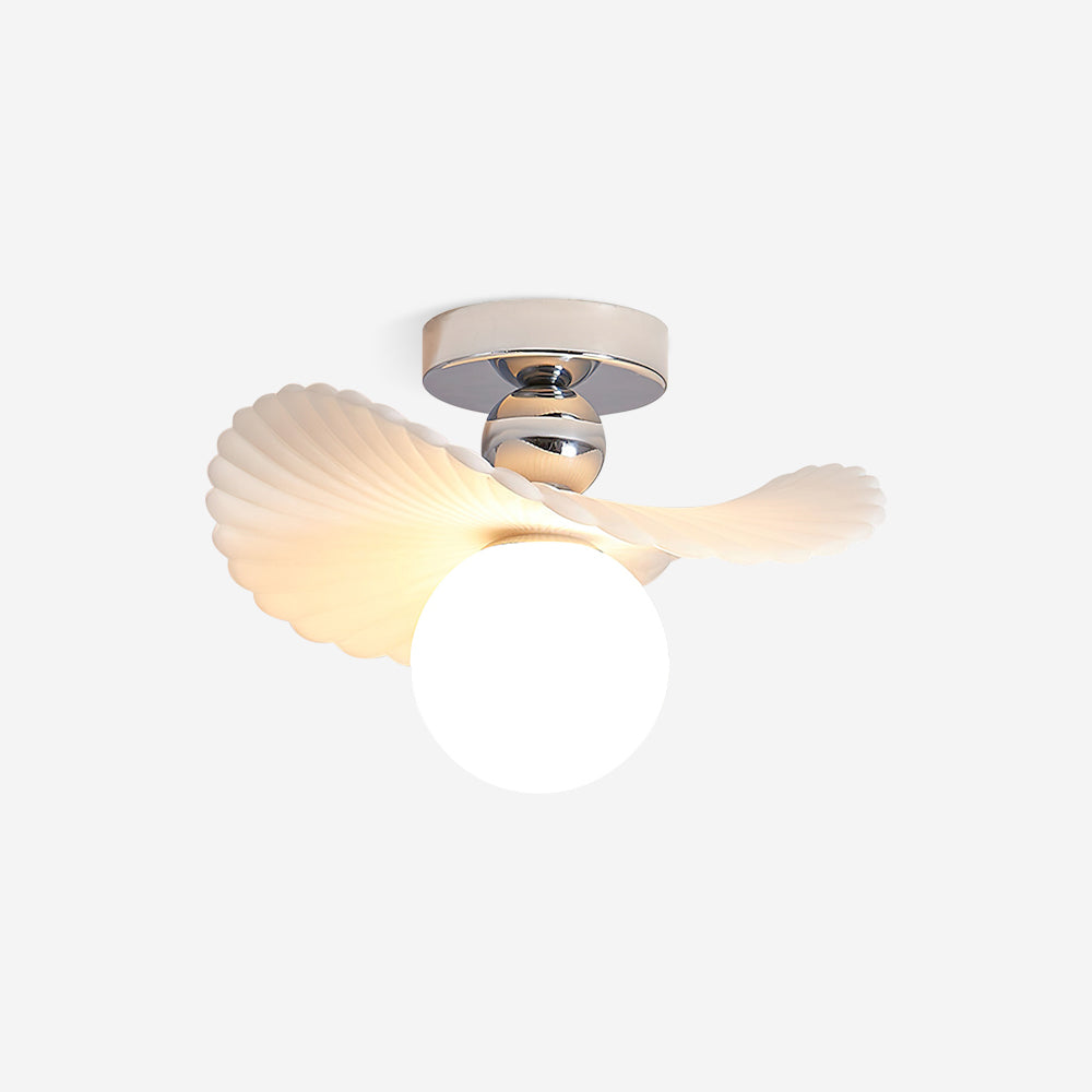 Ilyon Modern Winged Frosted Shade Ceiling Light - Neutralighting