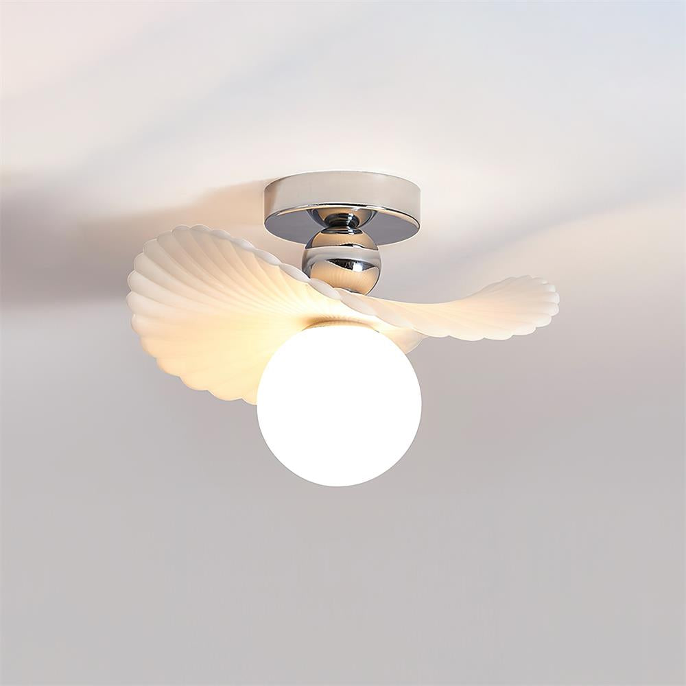 Ilyon Modern Winged Frosted Shade Ceiling Light - Neutralighting