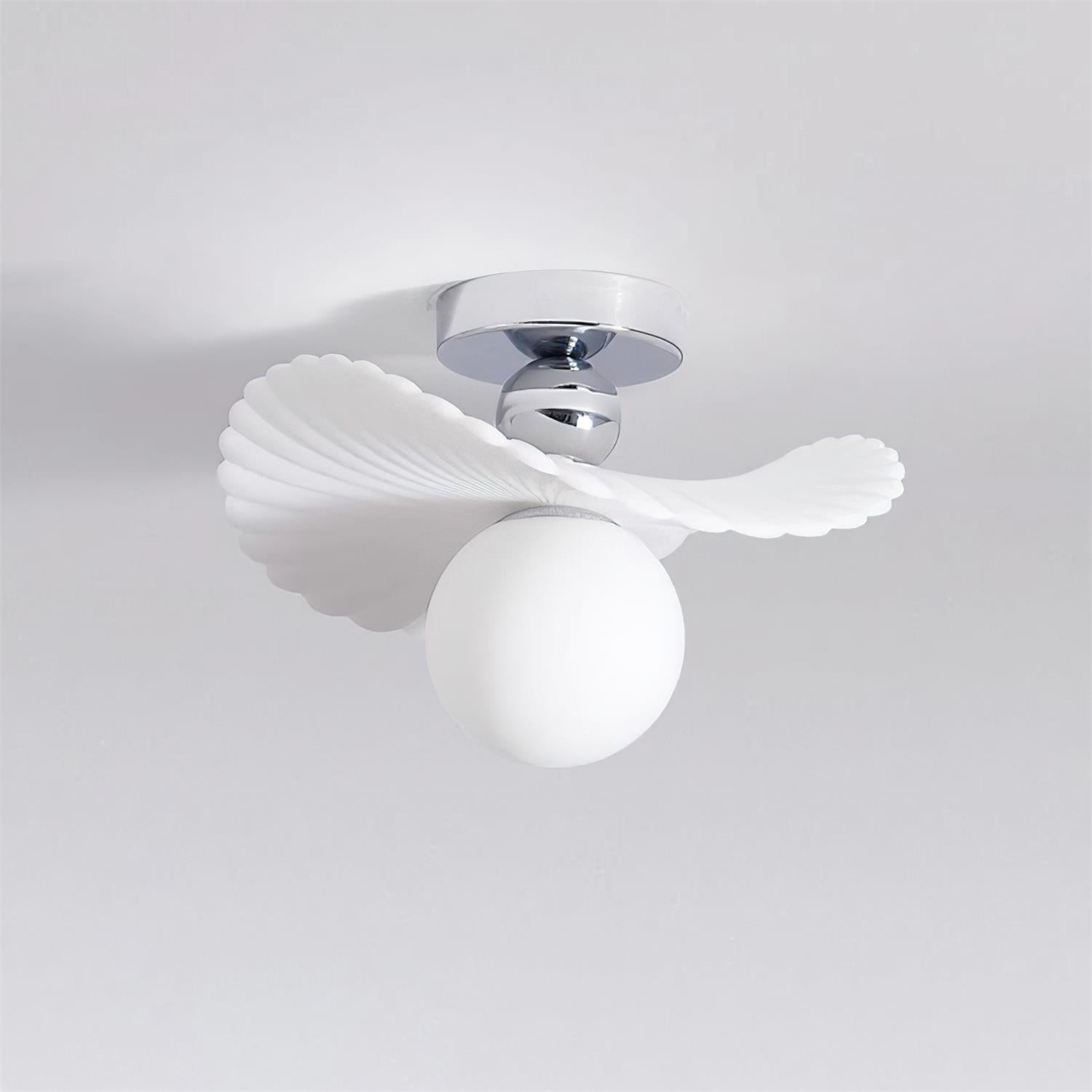 Ilyon Modern Winged Frosted Shade Ceiling Light - Neutralighting