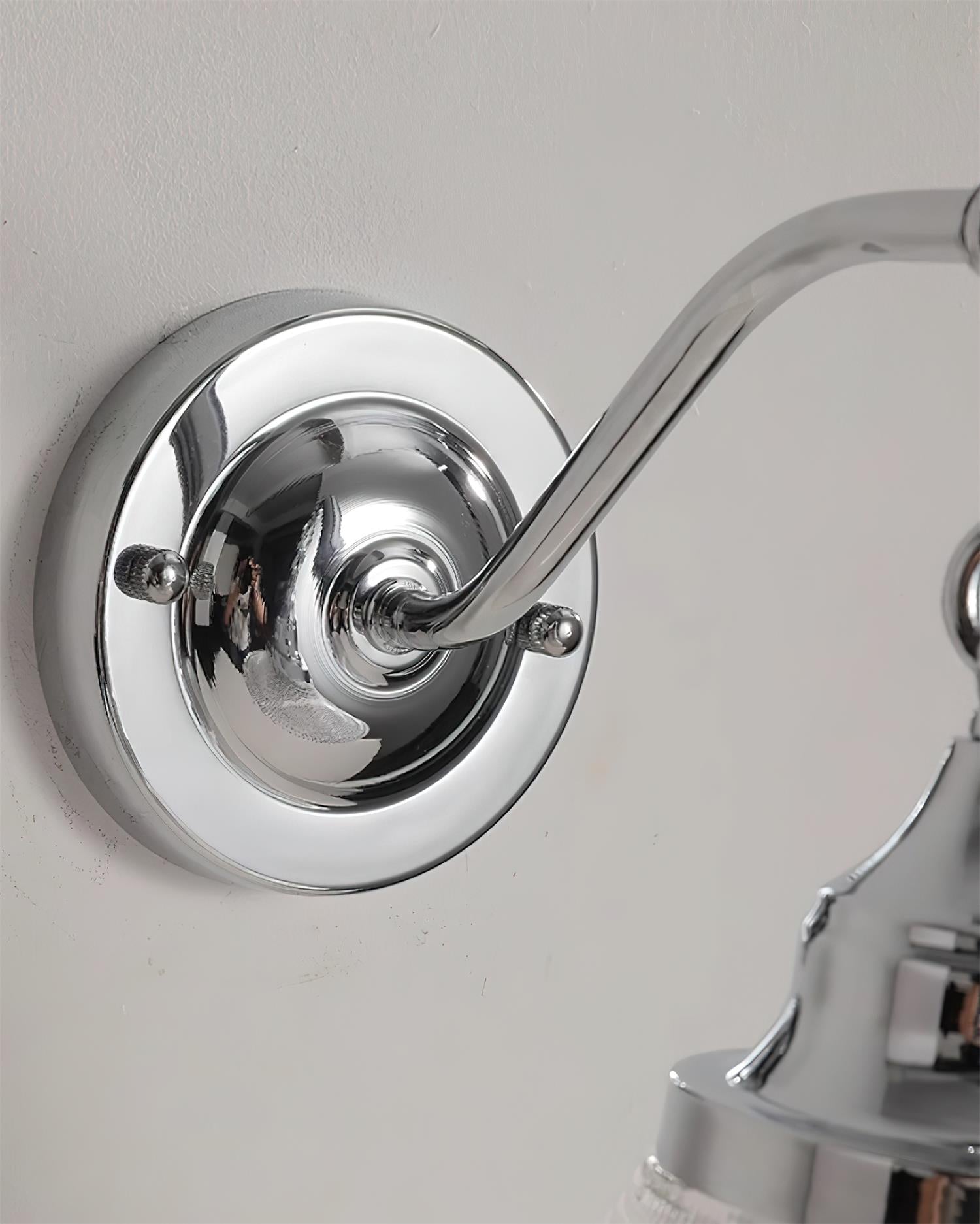 Perivo Polished Chrome Wall Lamp - Neutralighting