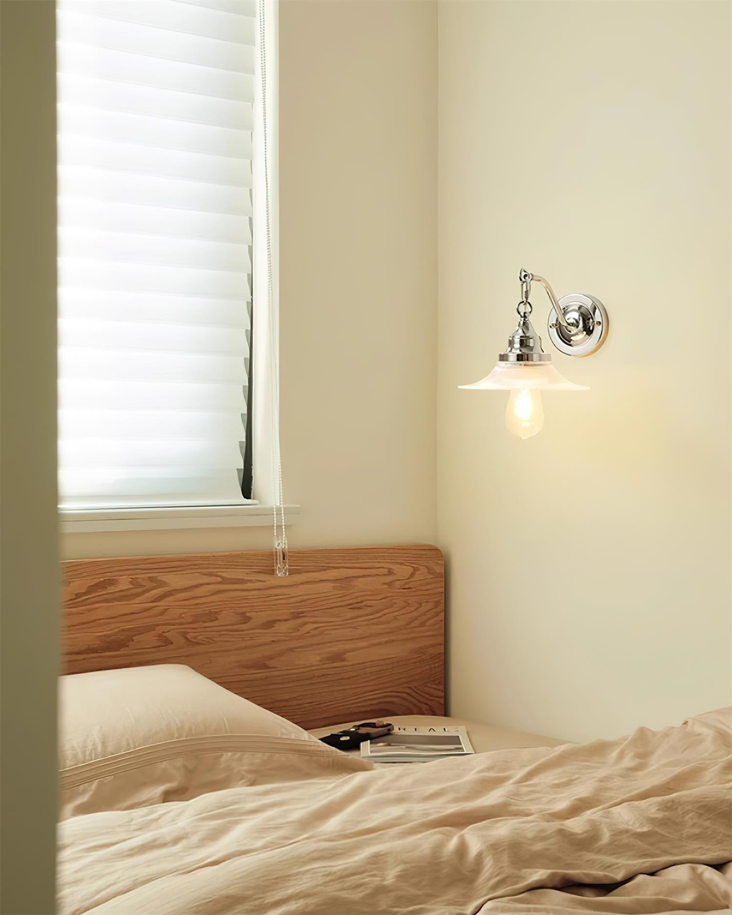 Perivo Polished Chrome Wall Lamp - Neutralighting