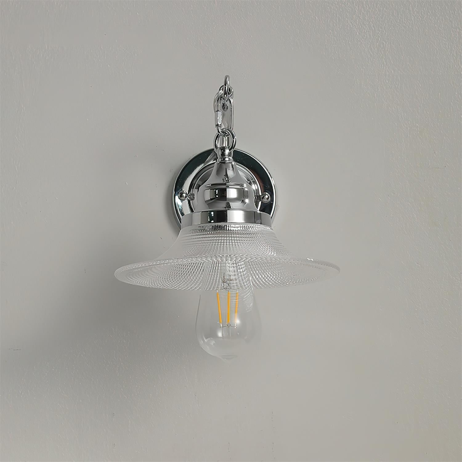 Perivo Polished Chrome Wall Lamp - Neutralighting
