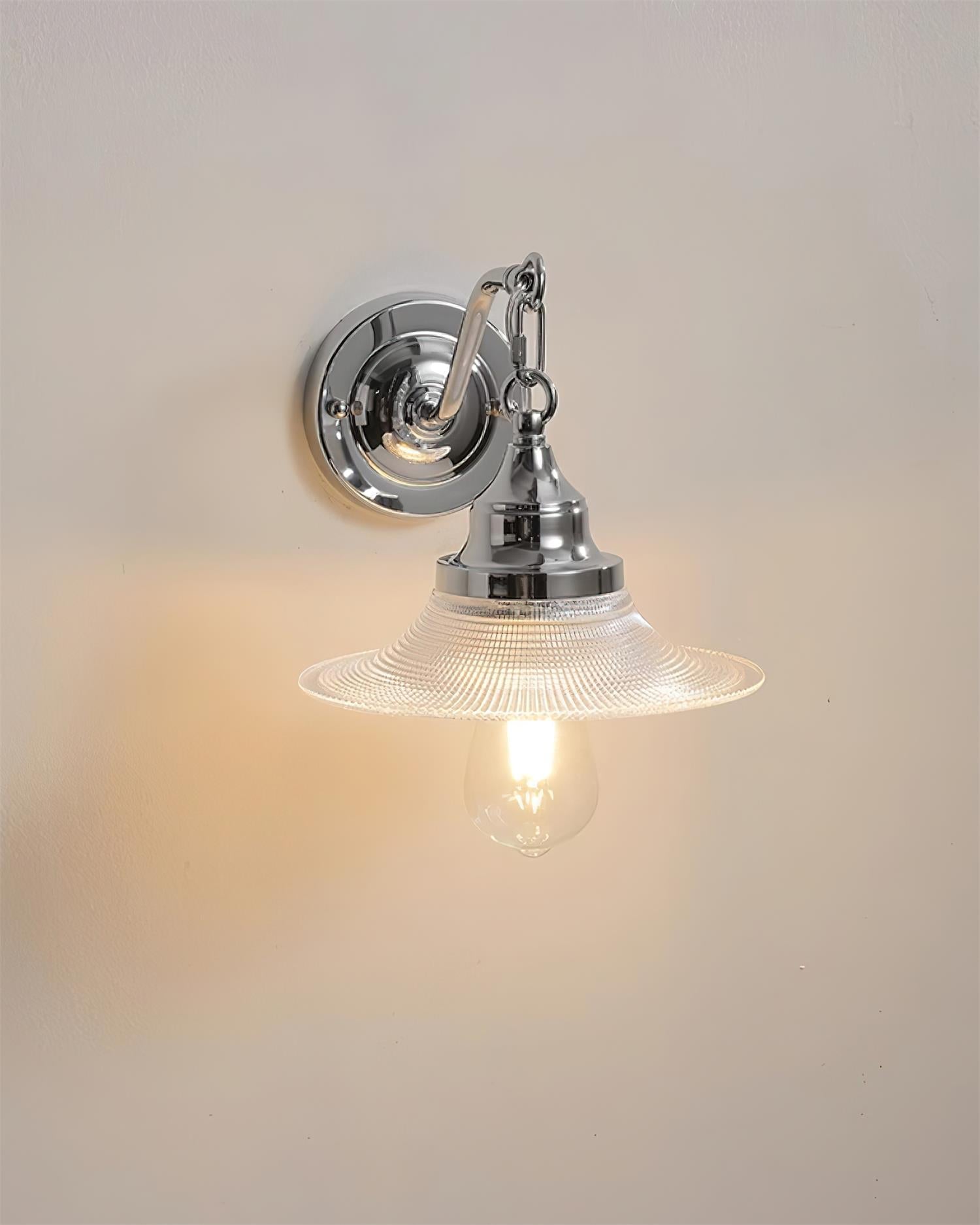 Perivo Polished Chrome Wall Lamp - Neutralighting