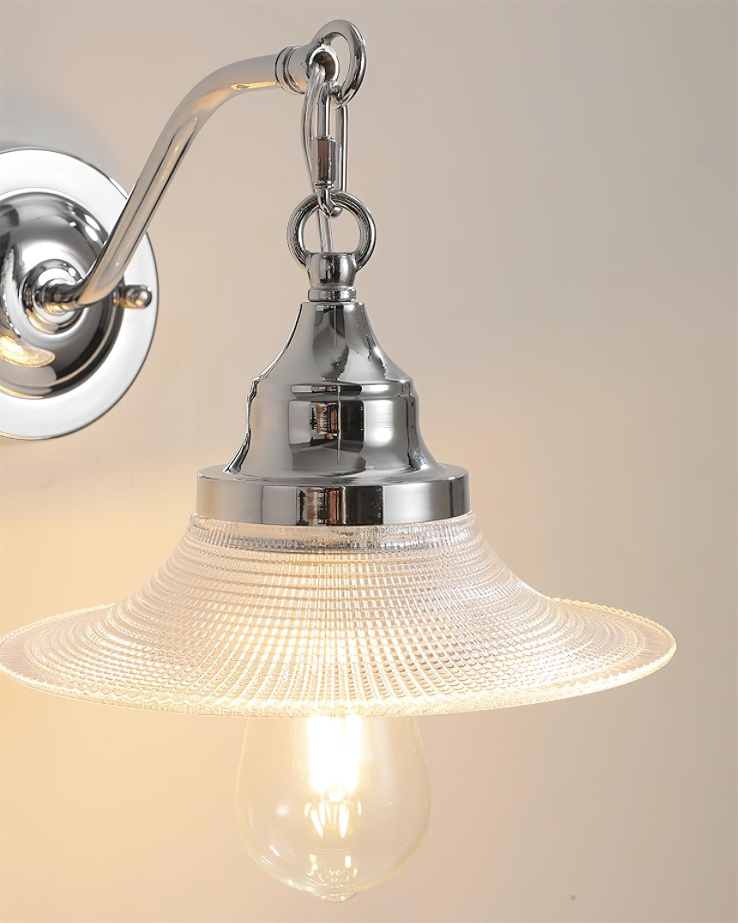 Perivo Polished Chrome Wall Lamp - Neutralighting