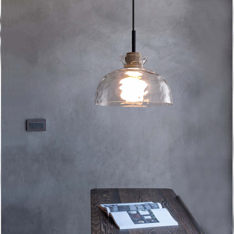 Arisha Minimalist Geometric Glass Pendant Light, Dining Room - Neutralighting