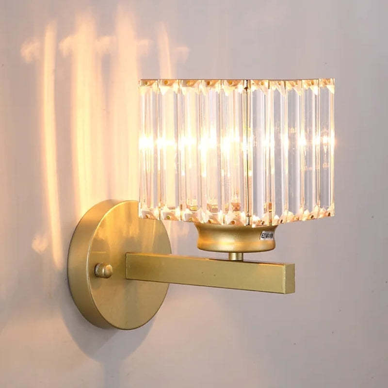 Arisha Modern LED Crystal Wall Lamp Square, Round - Neutralighting