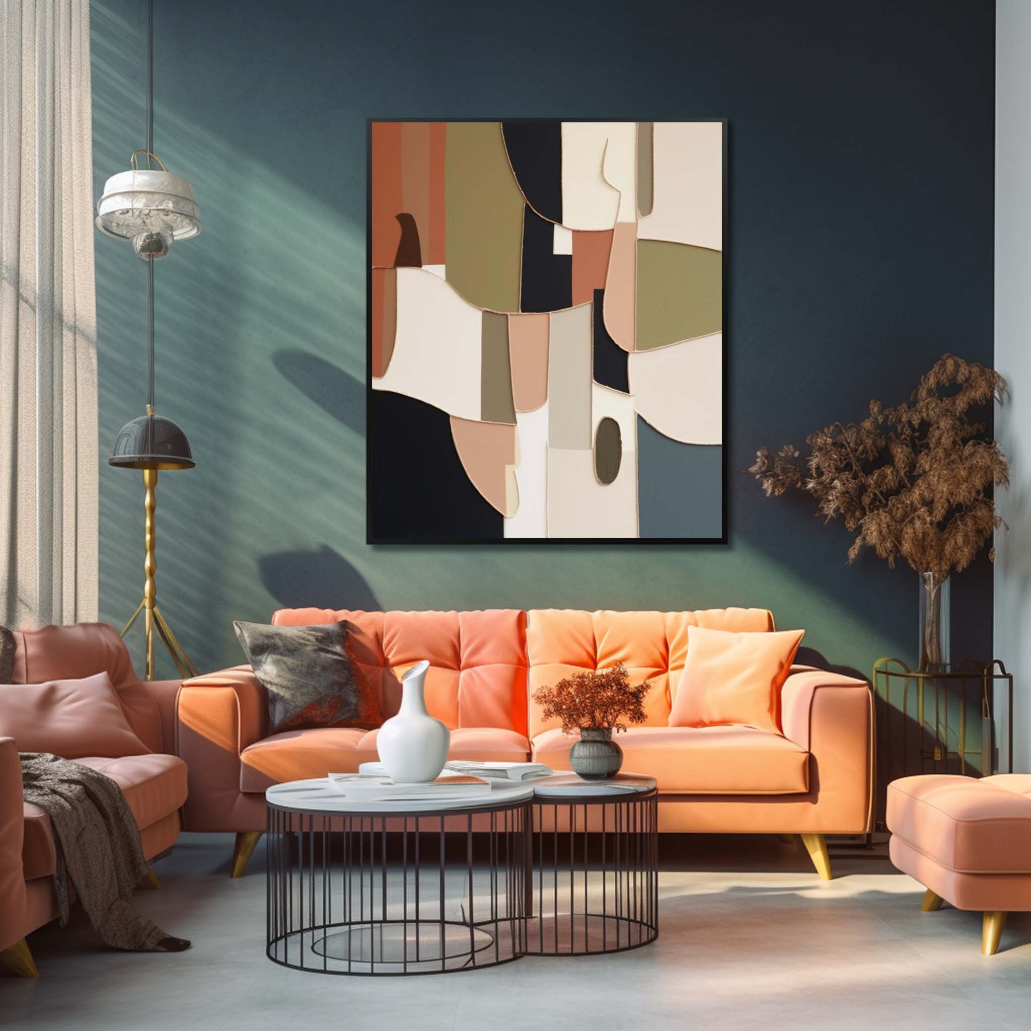 Wall Art Minimalist Geometric Abstract