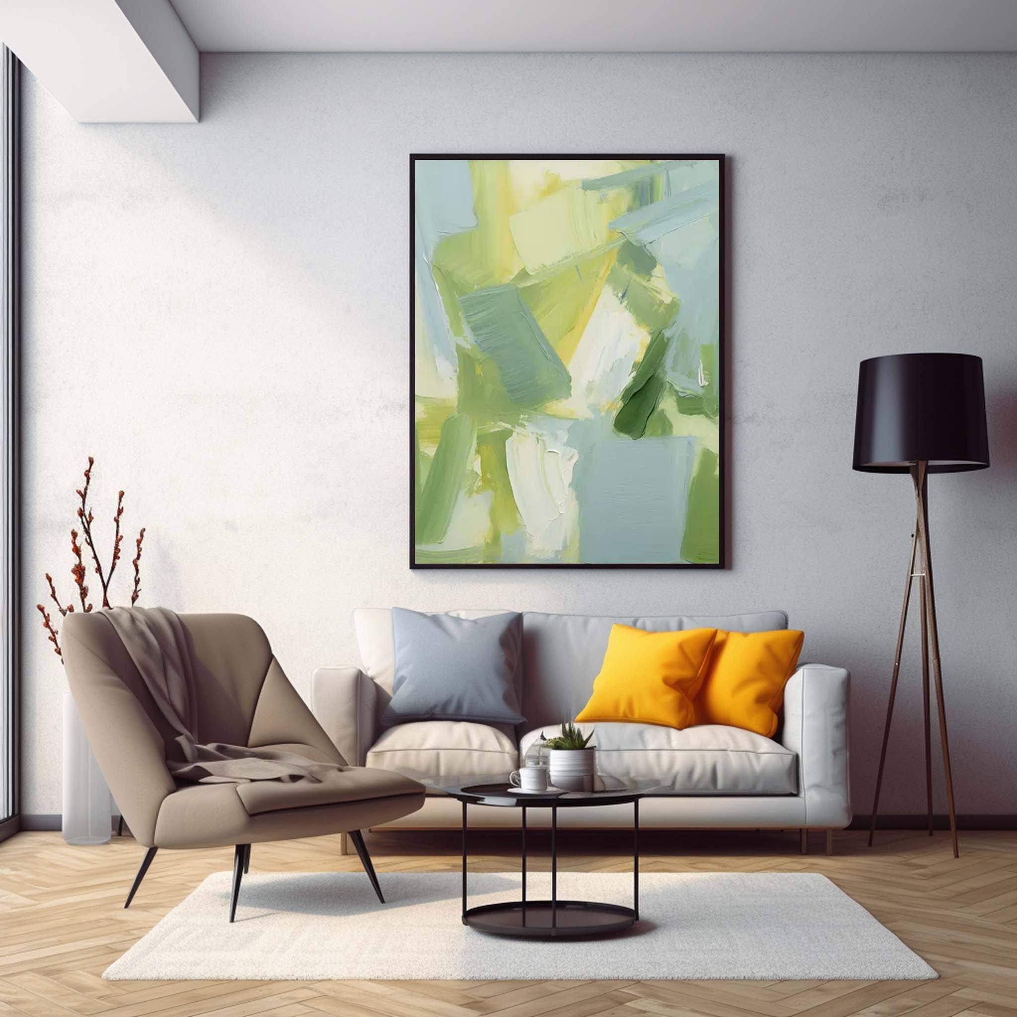 Wall Art Abstract Cheerful Fresh Modern