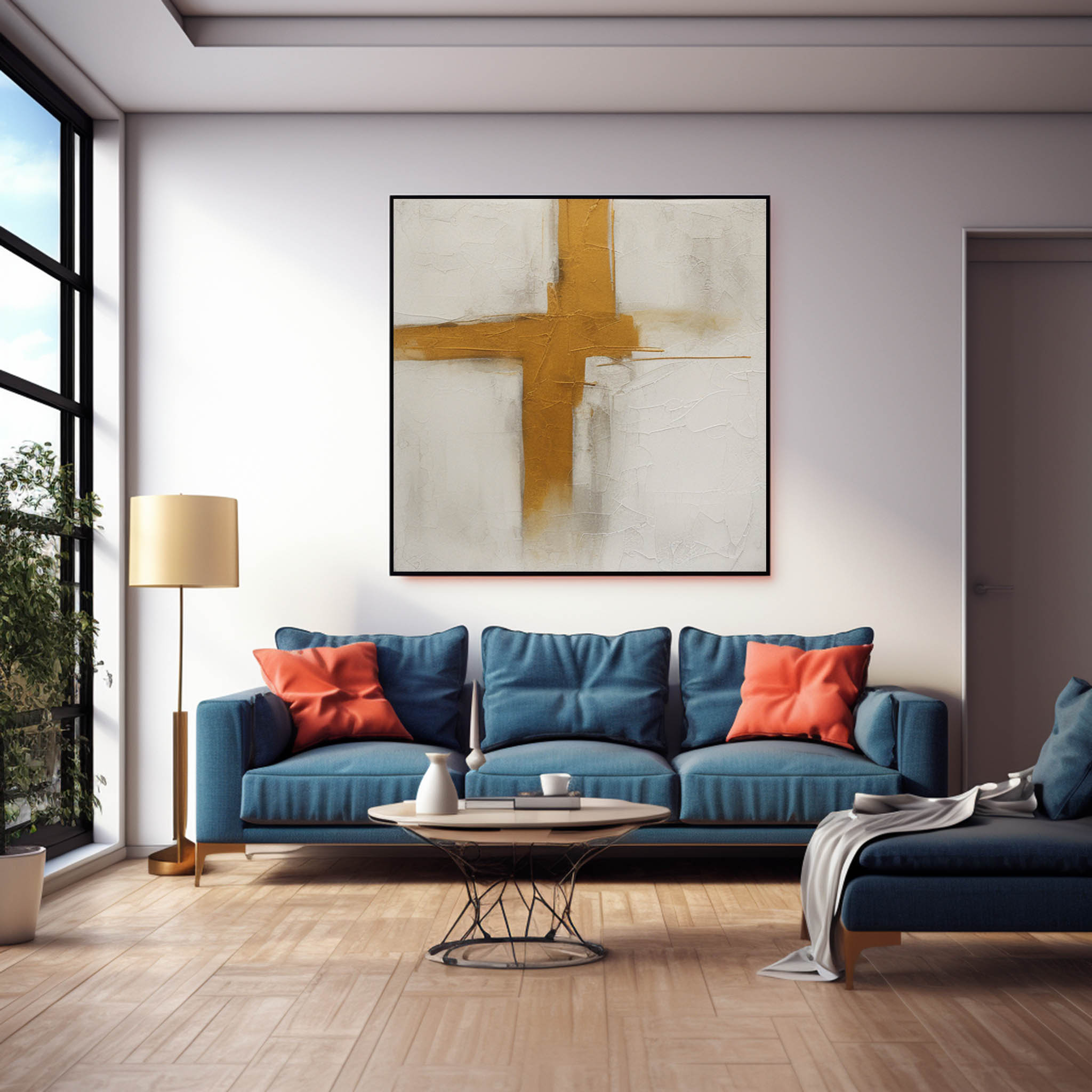 Wall Art Wabi-Sabi Neutral Abstract Elegant
