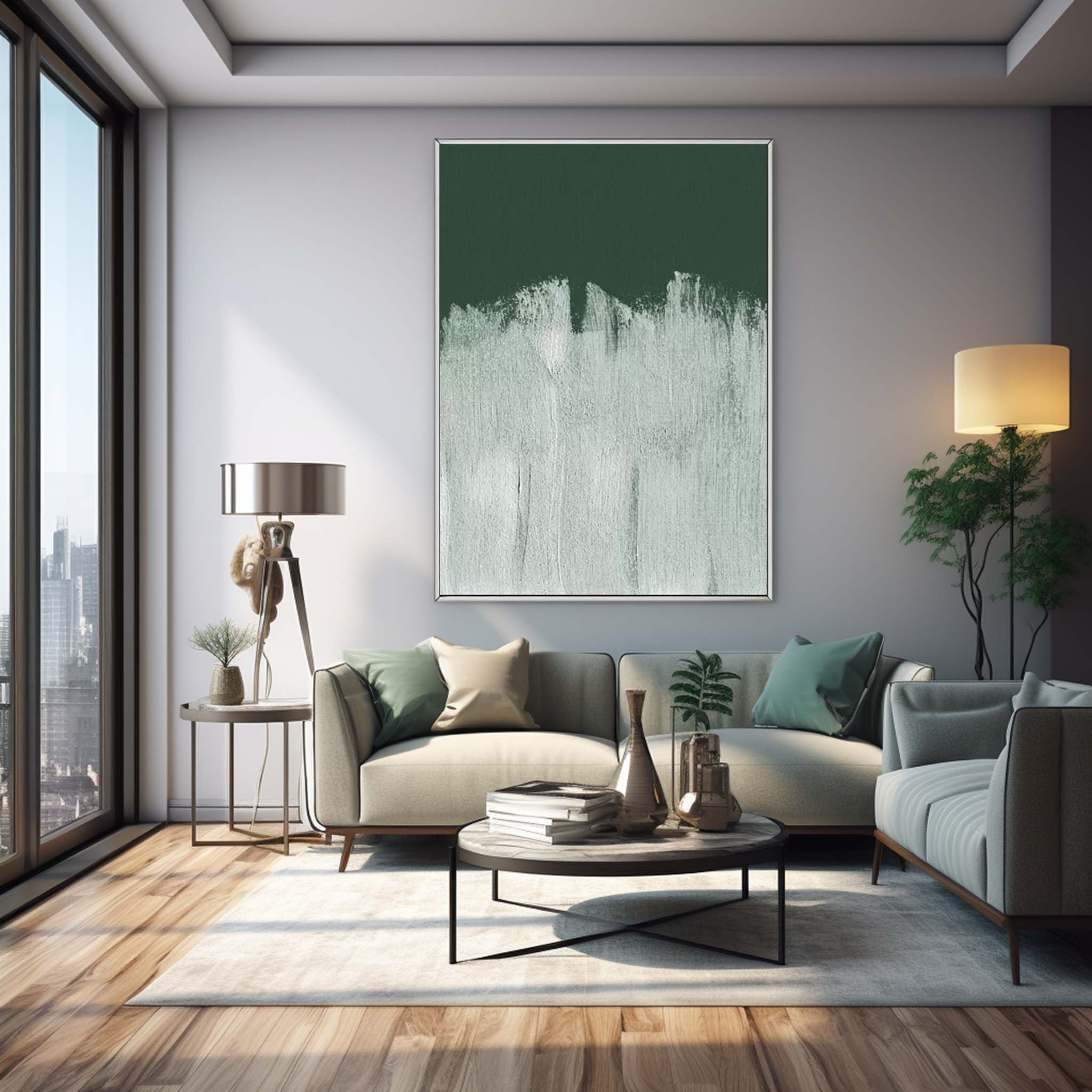 Wall Art Abstract Contemporary Organic Nature