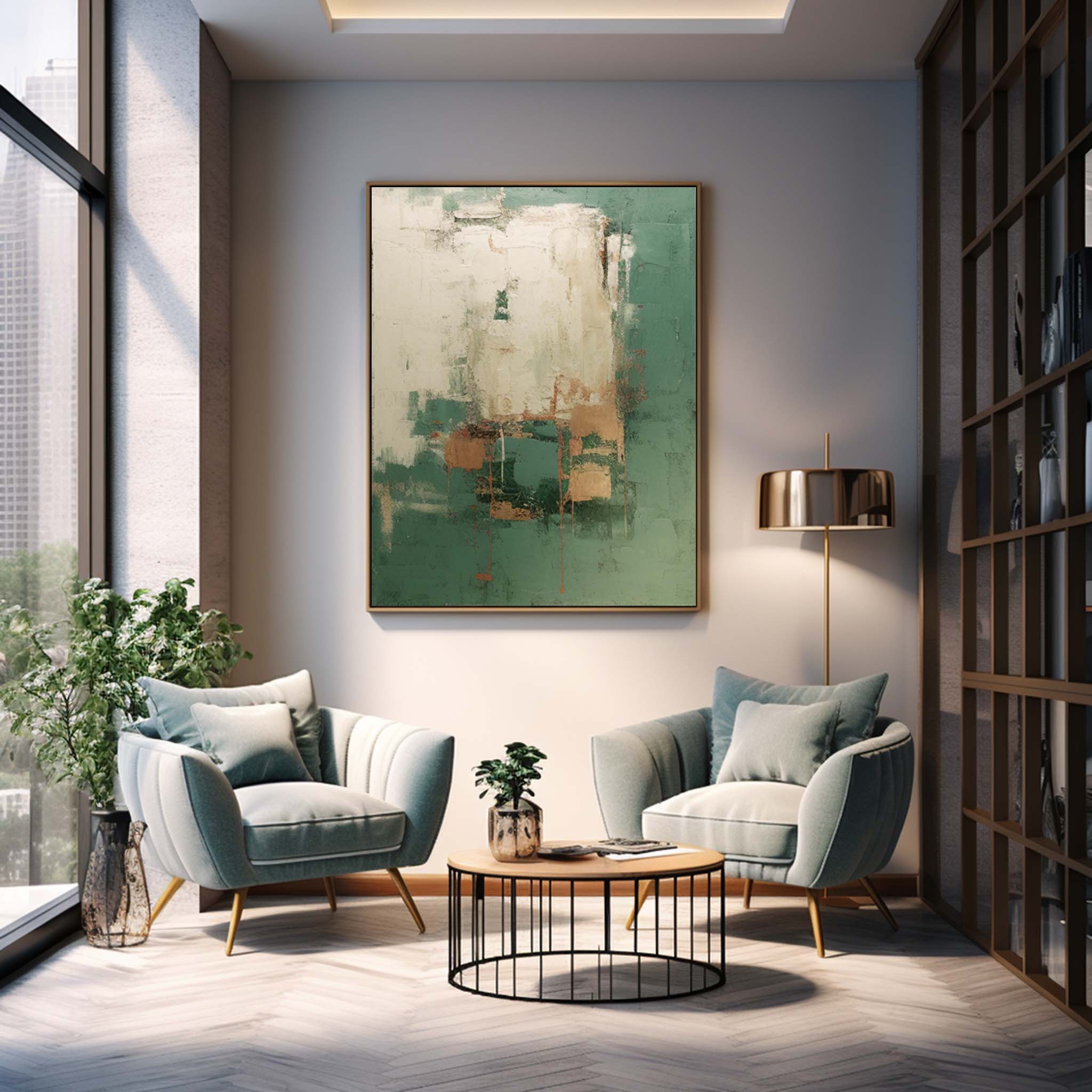 Wall Art Serene Calm Abstract Contemporary