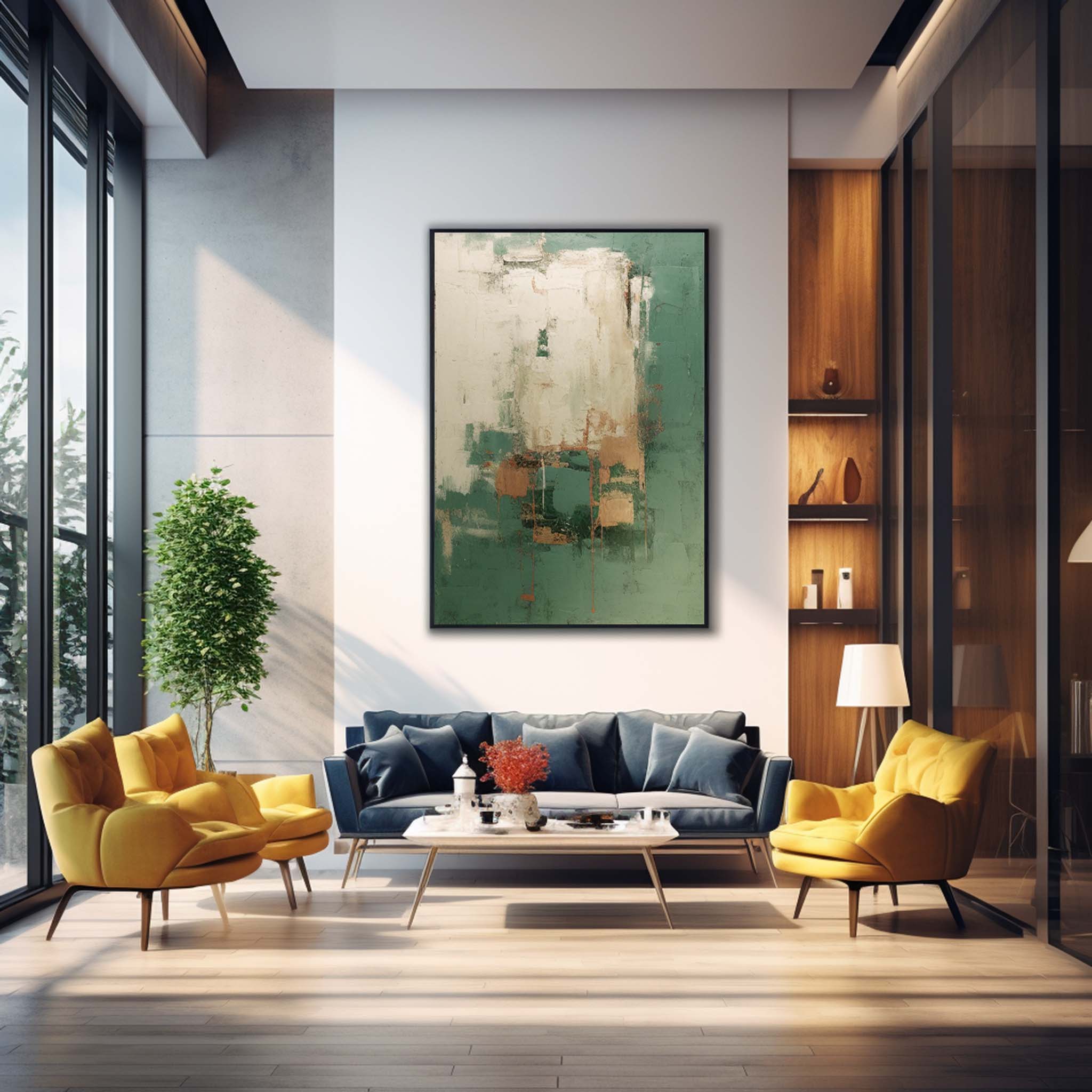 Wall Art Serene Calm Abstract Contemporary