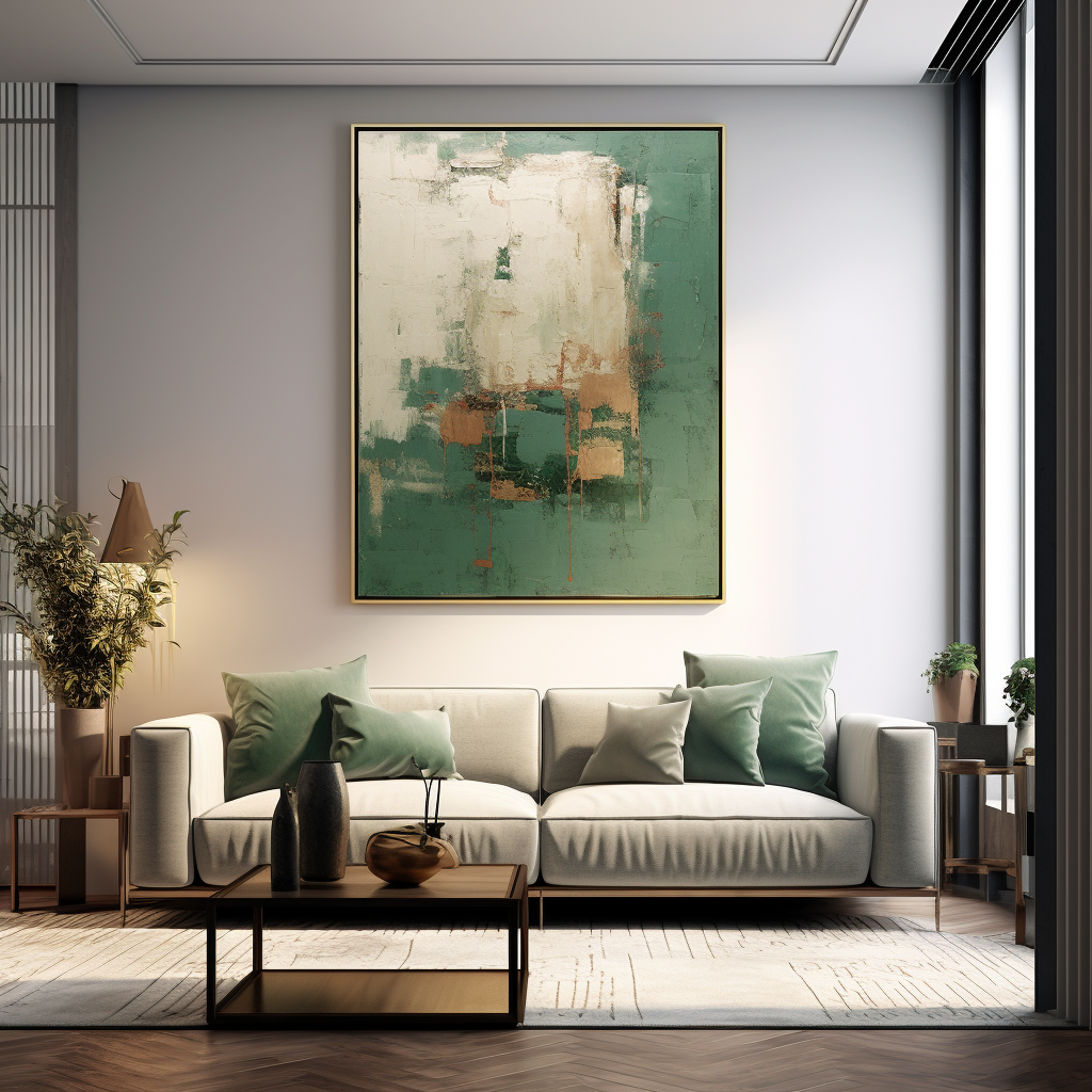 Wall Art Serene Calm Abstract Contemporary