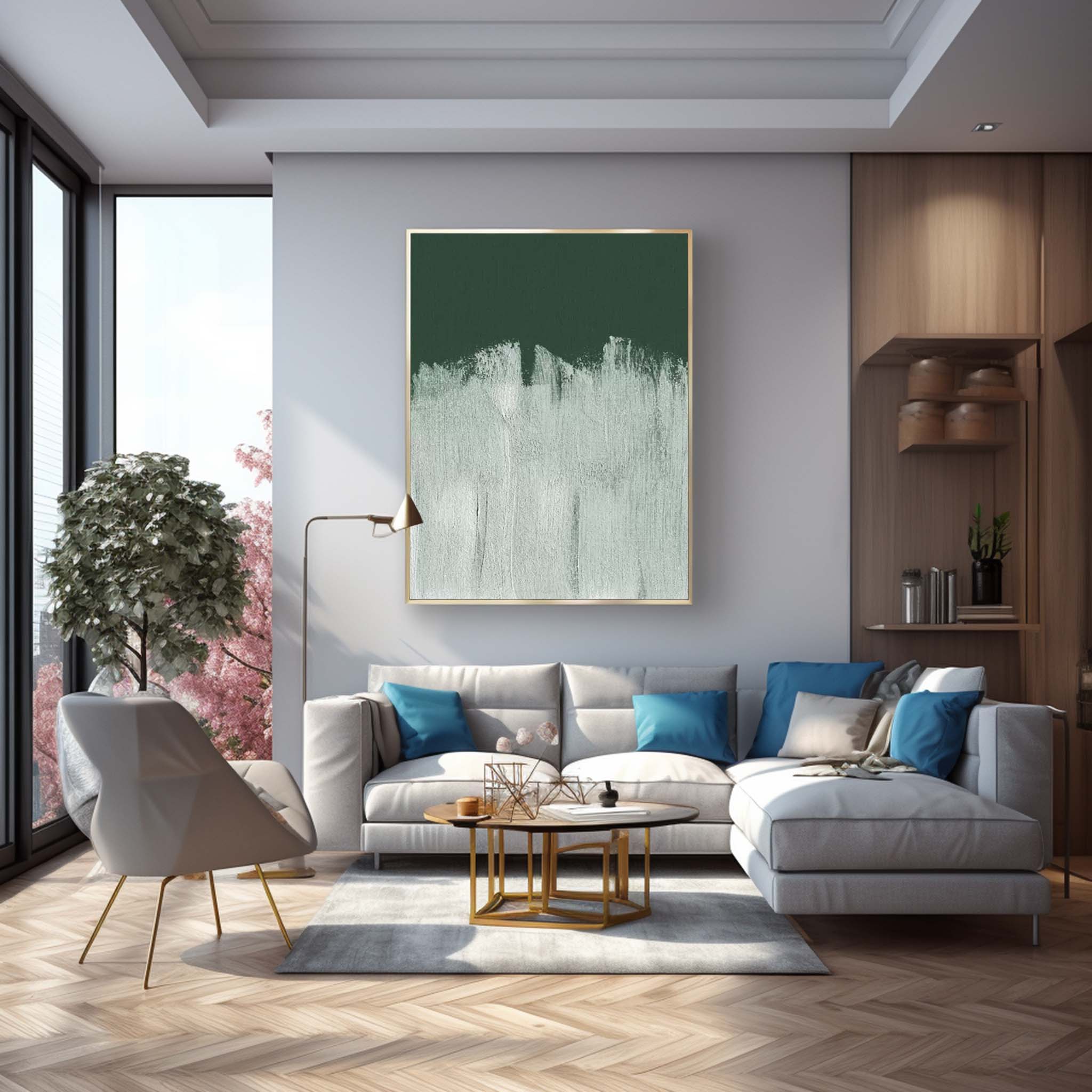 Wall Art Abstract Contemporary Organic Nature