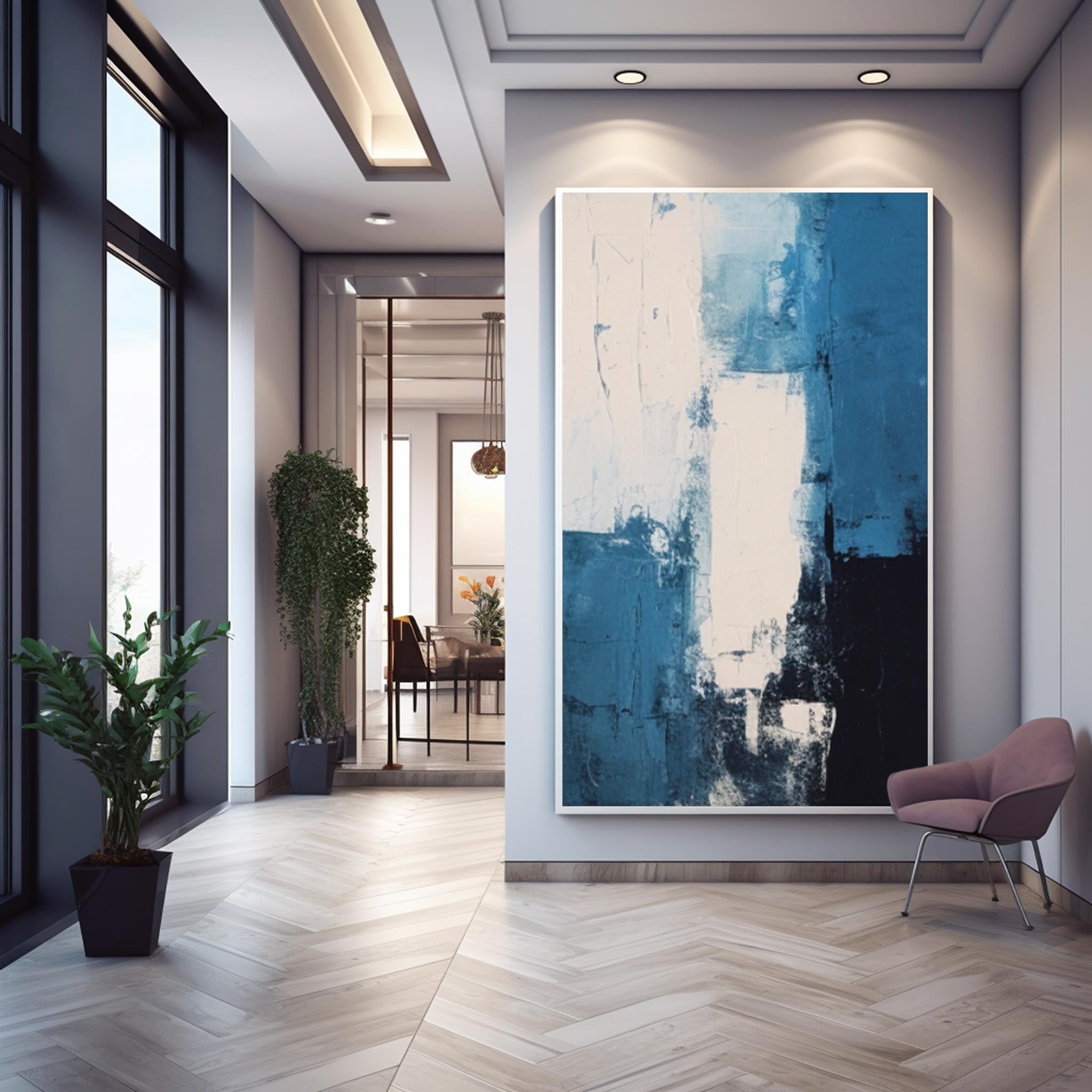 Wall Art Serene Calm Abstract Wabi-Sabi