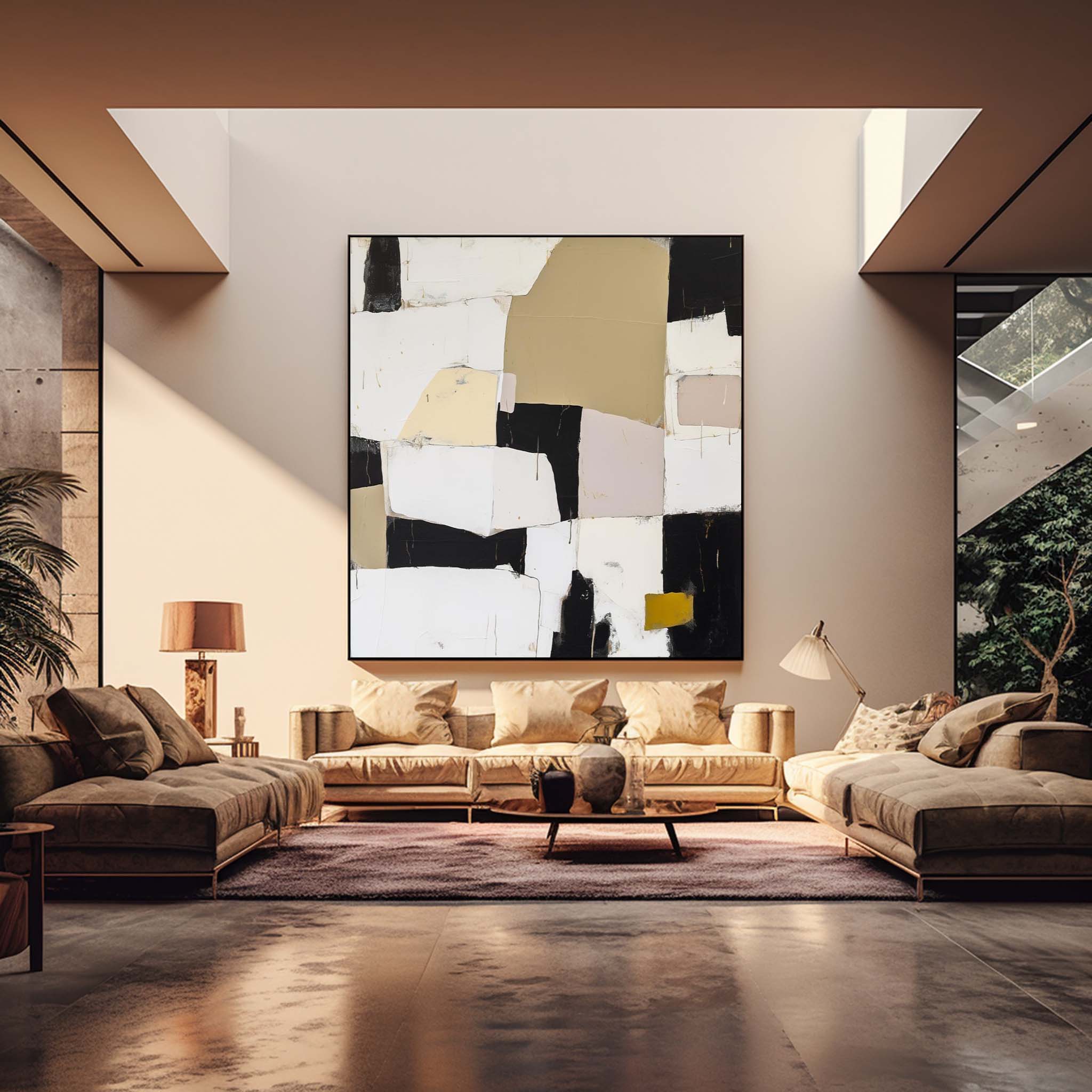 Wall Art Wabi-Sabi Neutral Abstract Serene