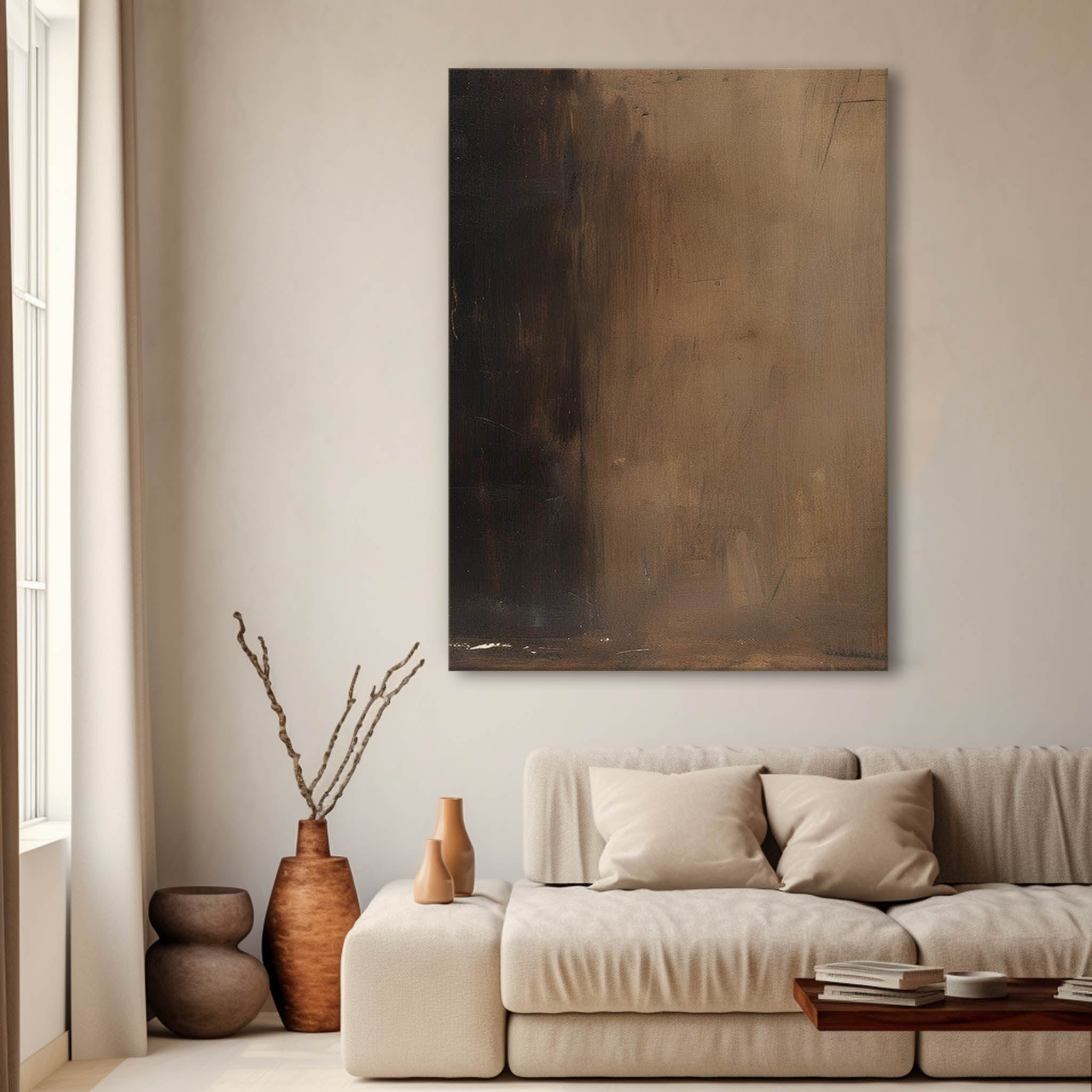 Wall Art Abstract Serene Calm Wabi-Sabi