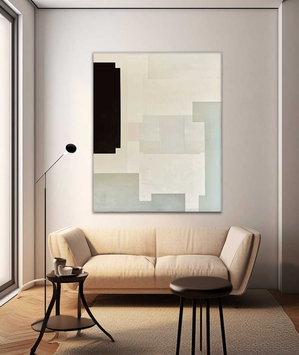 Geometric Canvas Art GE013 - Neutralighting