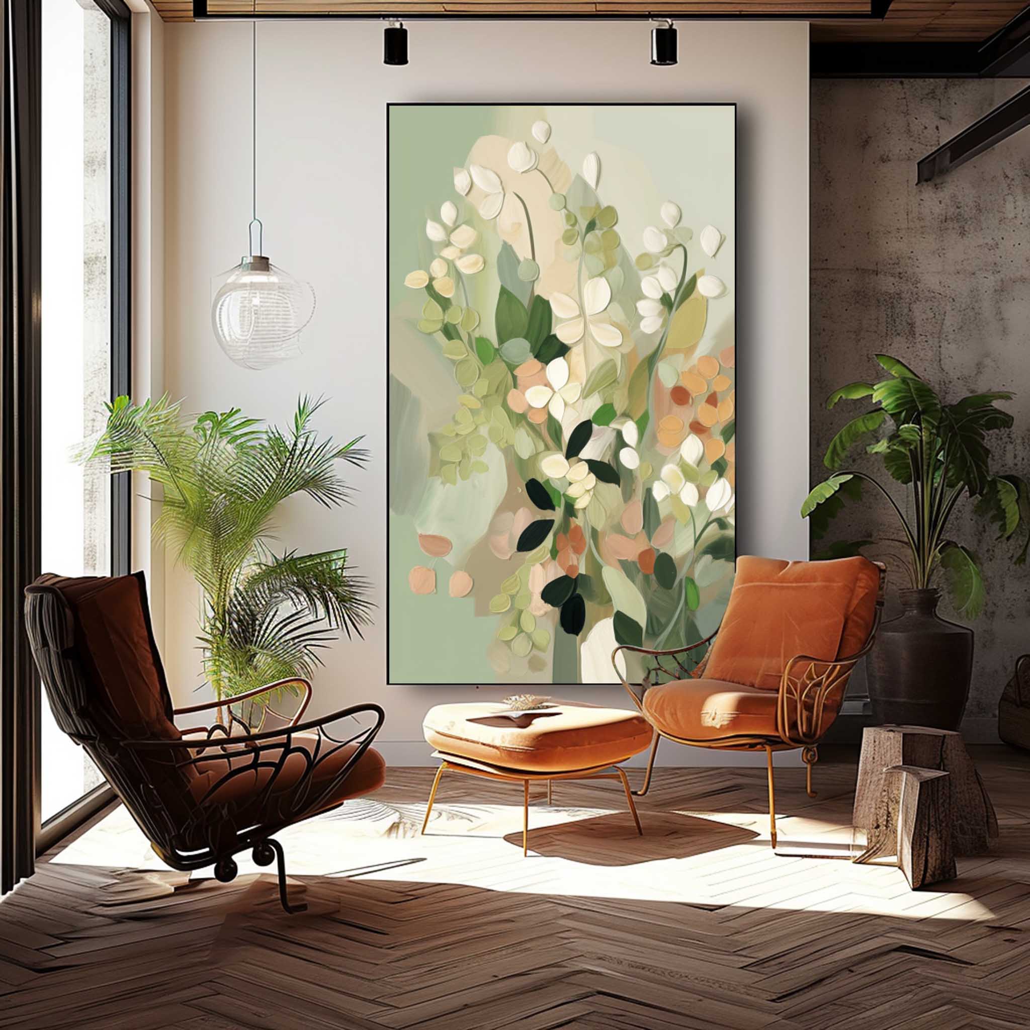 Flower Canvas Art FL030 - Neutralighting