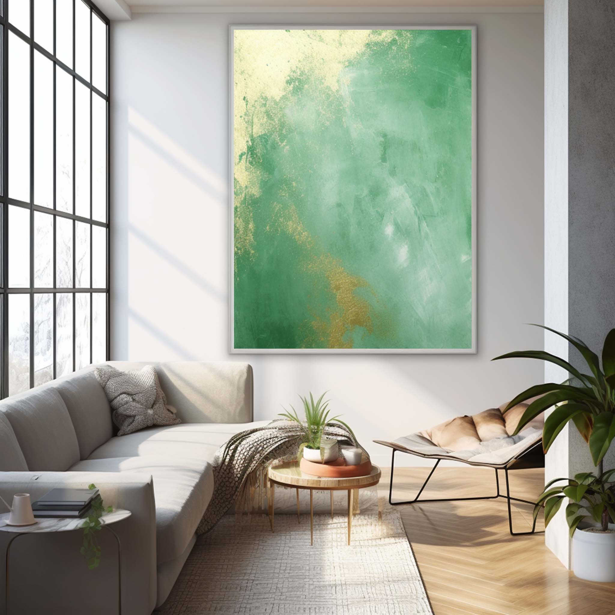 Wall Art Fluid Watercolor Abstract Nature