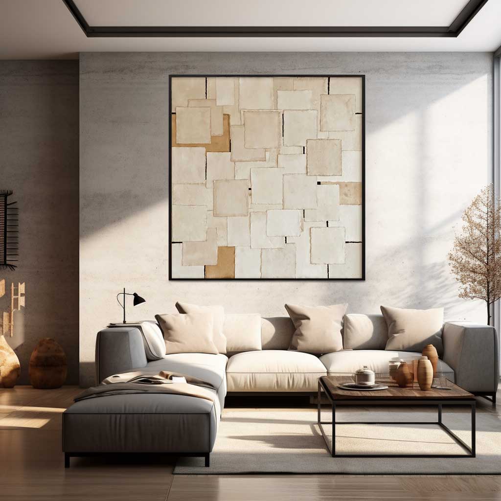 Wall Art Minimalist Warm Serene Calm Raw