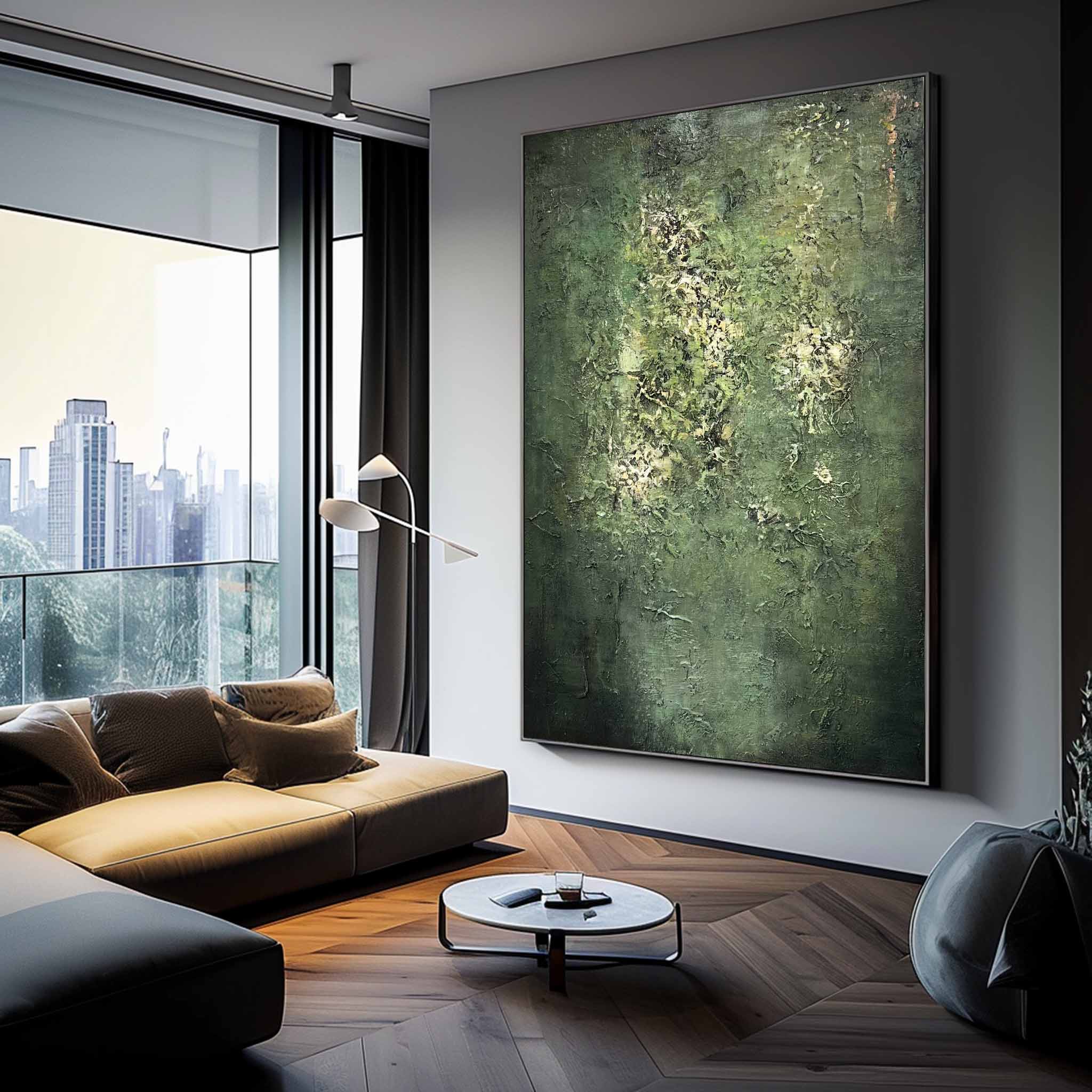 Abstract Canvas Art AB398 - Neutralighting
