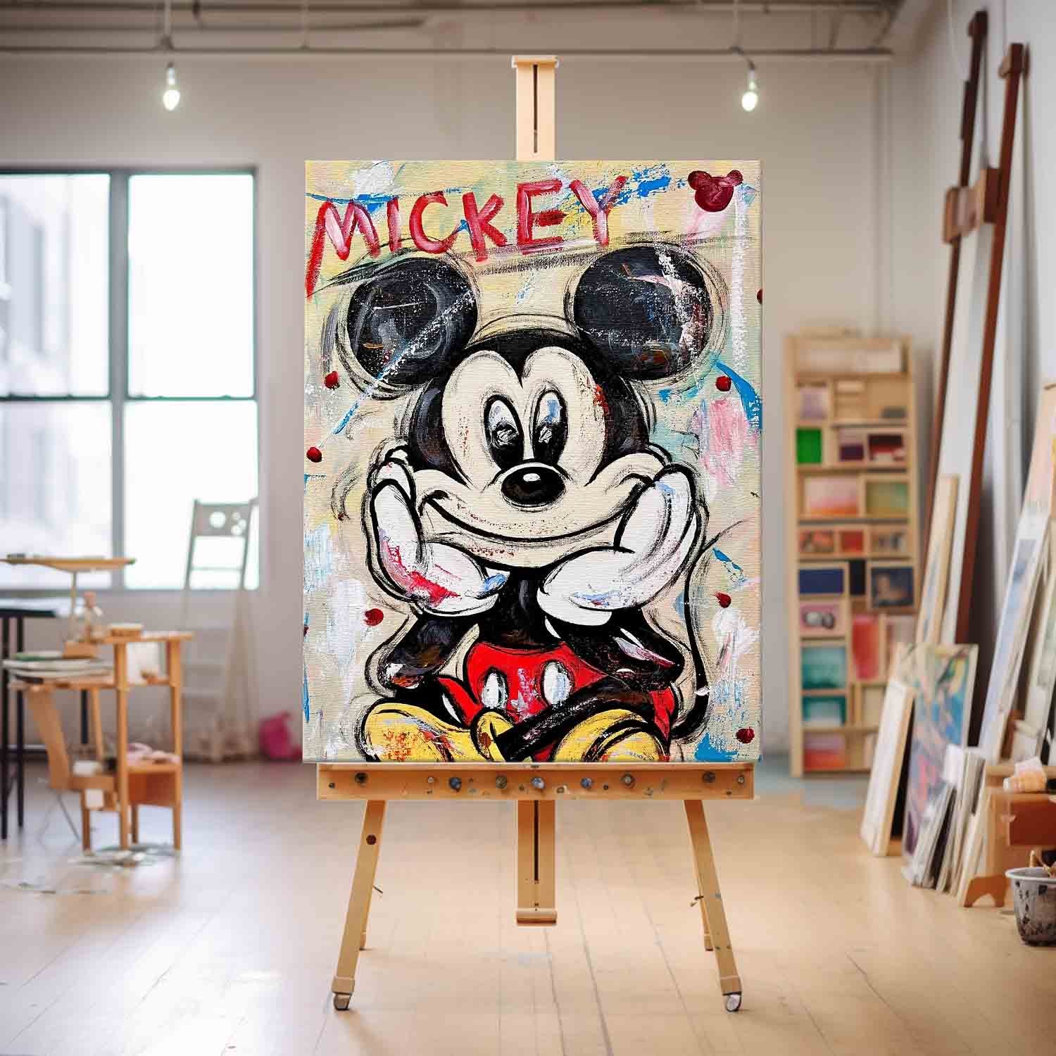 Mickey Mouse Graffiti Art PE191 - Neutralighting