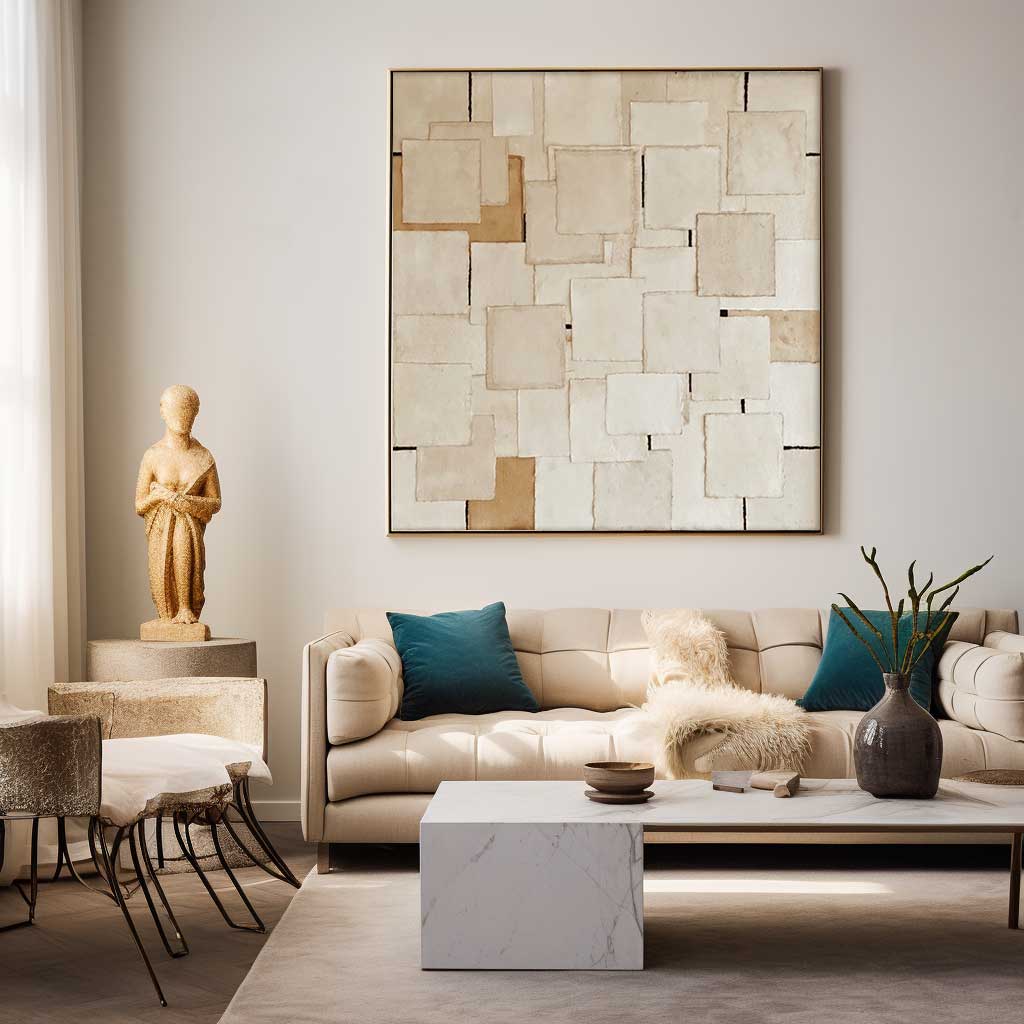 Wall Art Minimalist Warm Serene Calm Raw