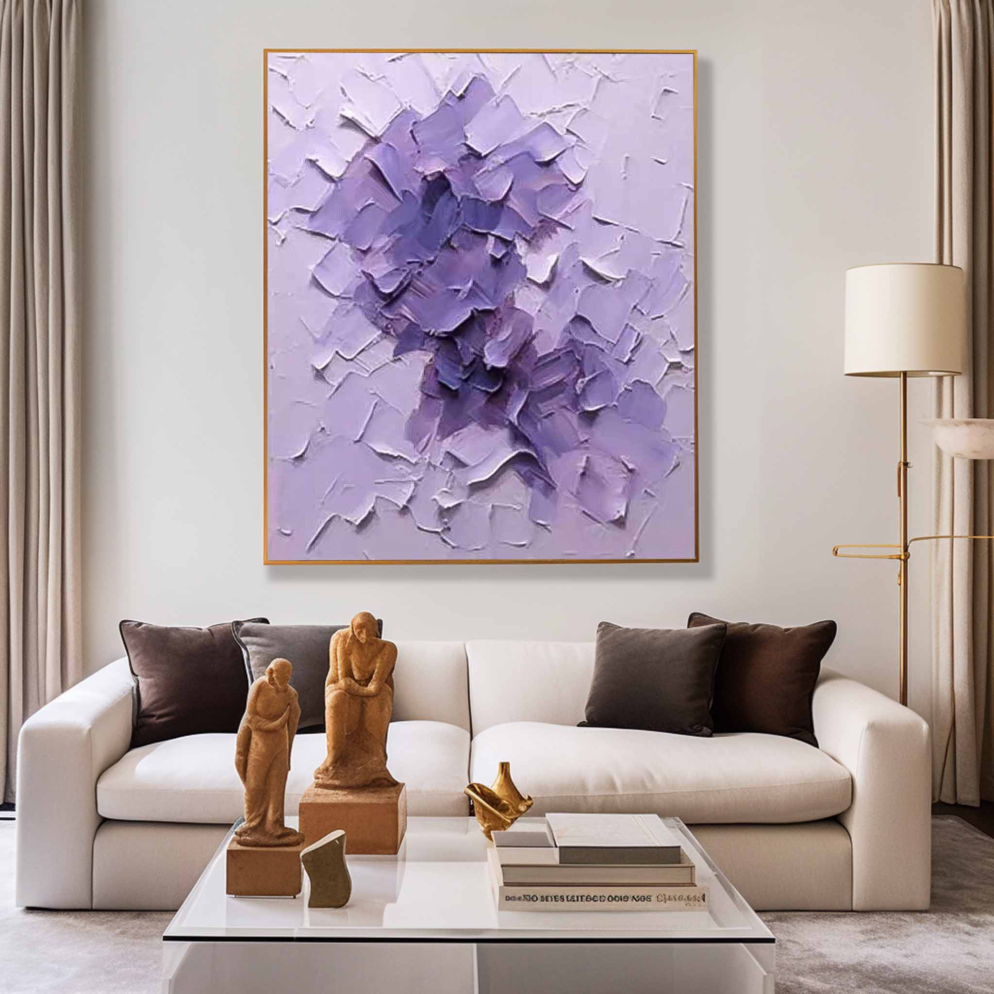 Wall Art Abstract Atmosphere Atmosphere Painterly