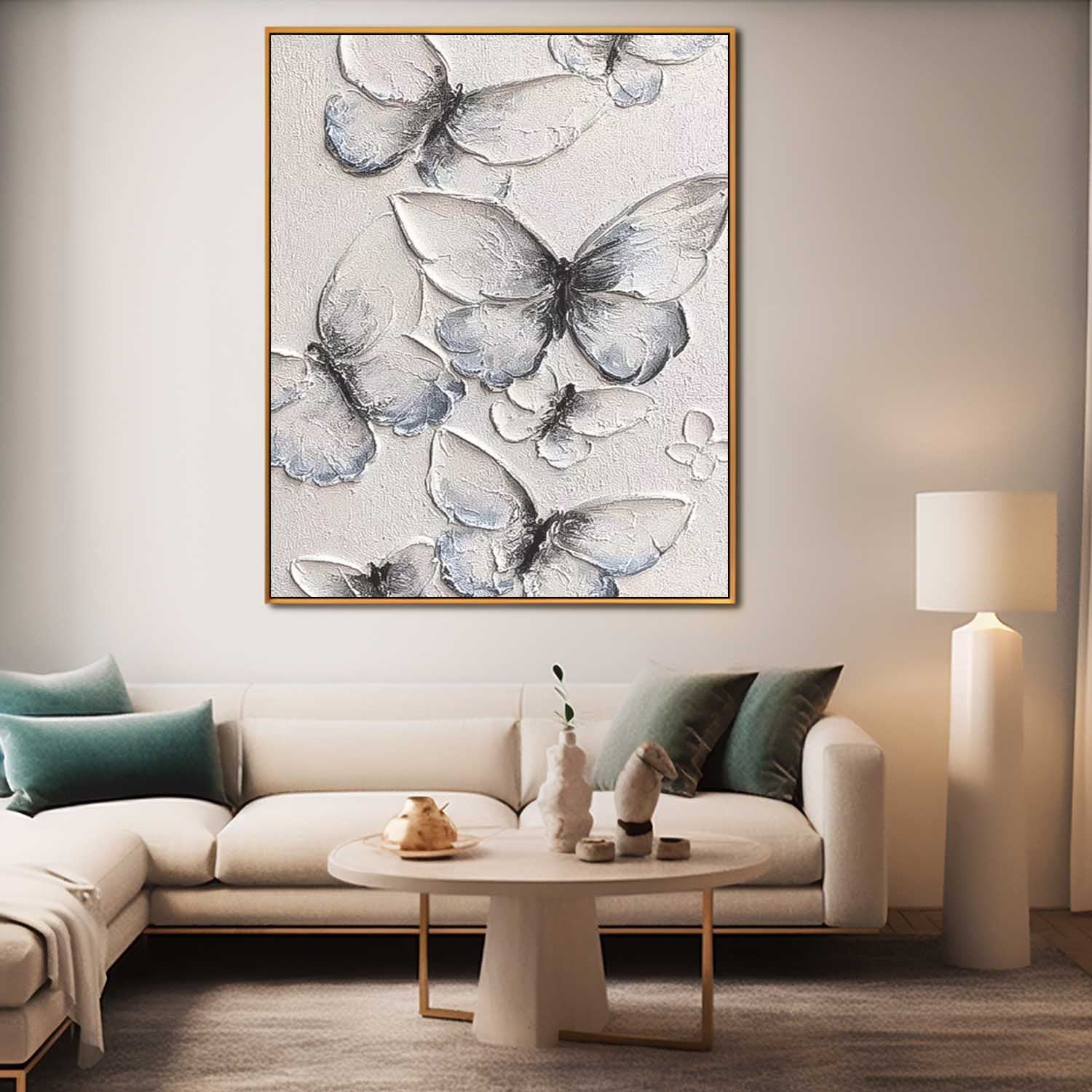 Wall Art Impasto Elegant Animal Painterly