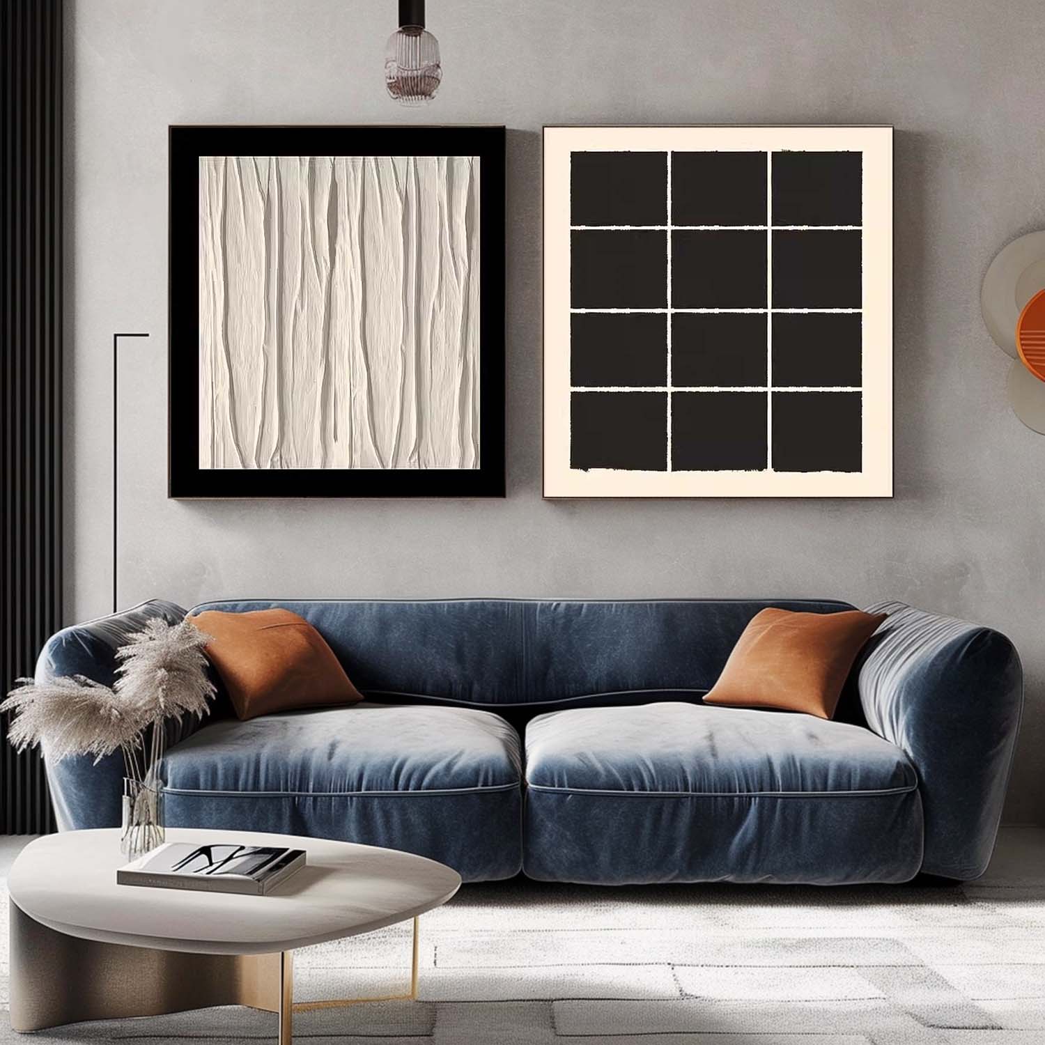 Wall Art Precise Minimalist Meditative Painterly