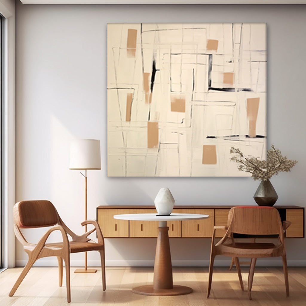 Wall Art Serene Calm Wabi-Sabi Abstract