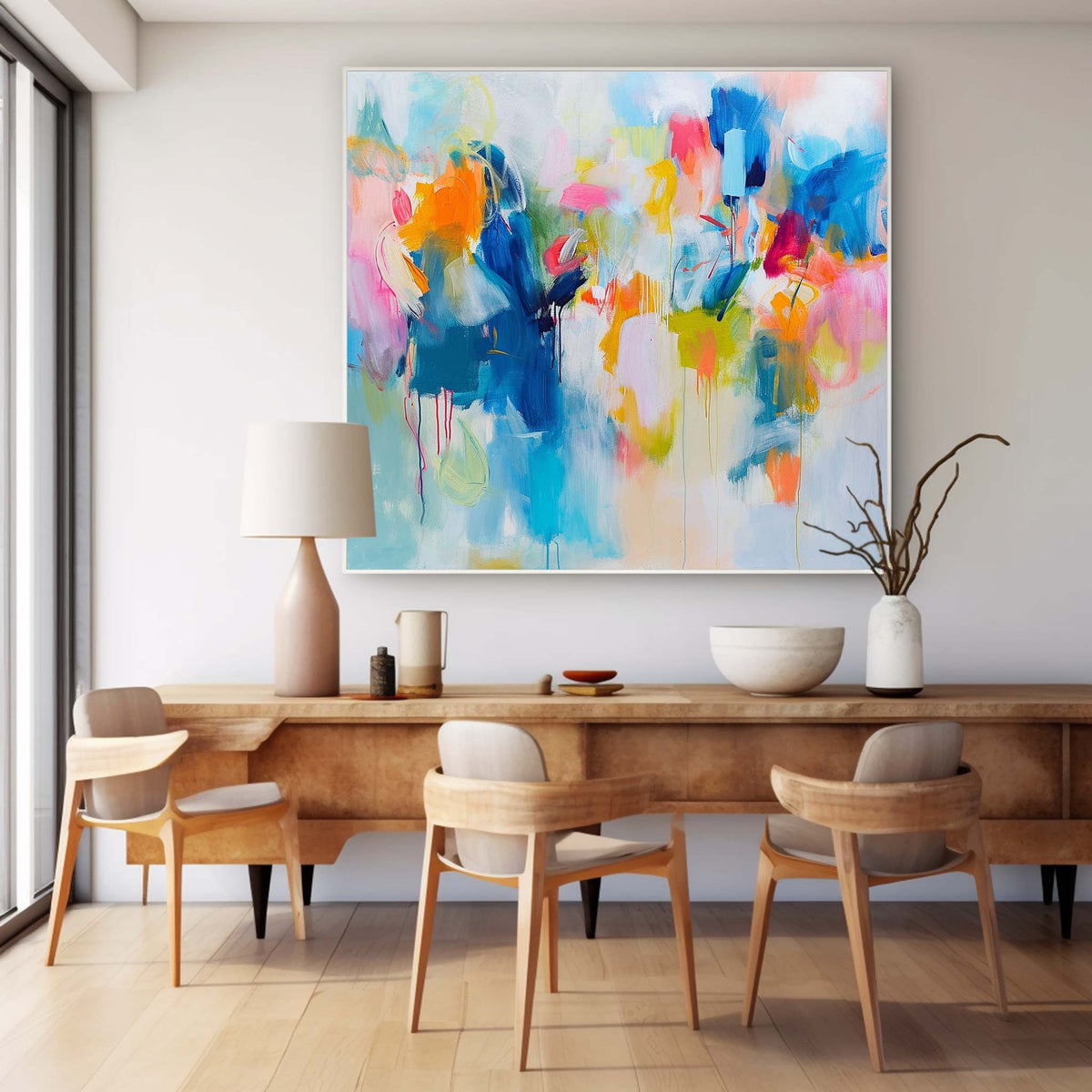 Abstract Canvas Art #AB468