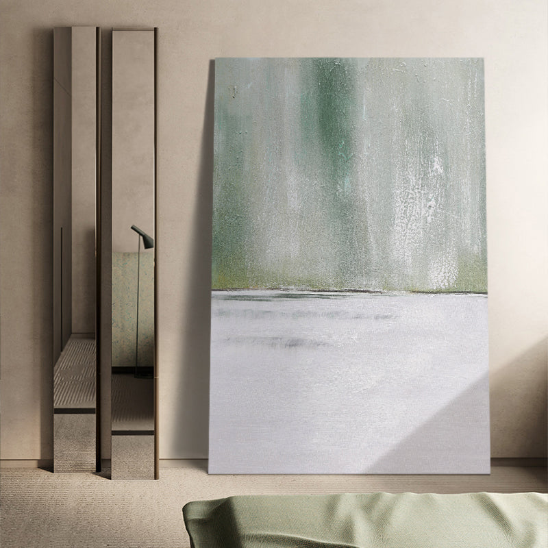 Abstract Green Painting ABAV161 - Neutralighting