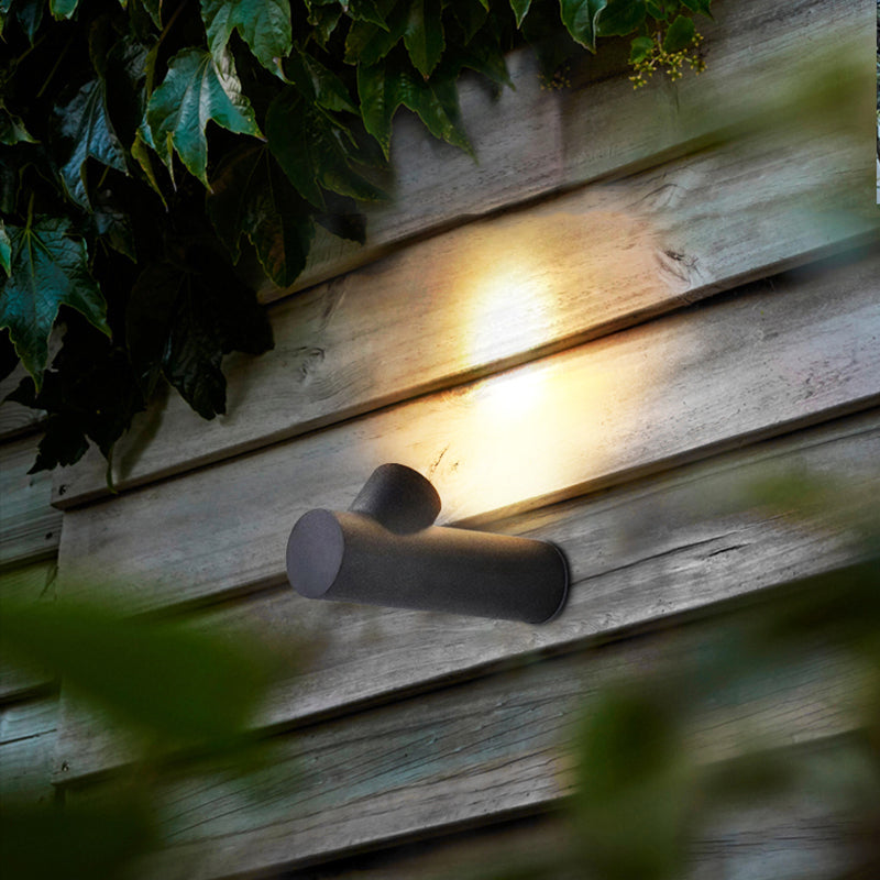 Ray Modern Waterproof Outdoor Wall Lighting, White & Black - Neutralighting