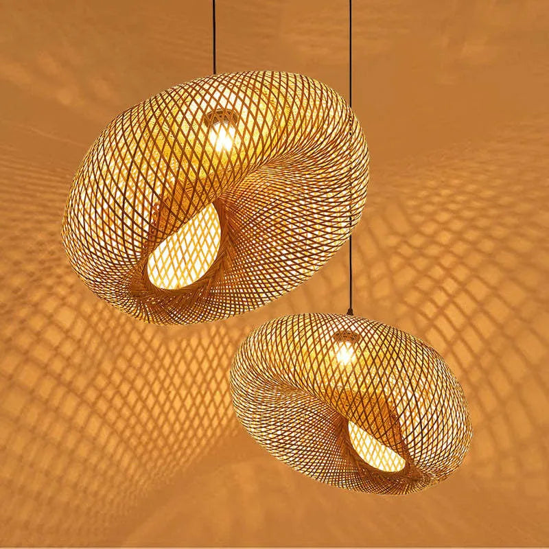 Ritta Bamboo Pendant Light - Neutralighting